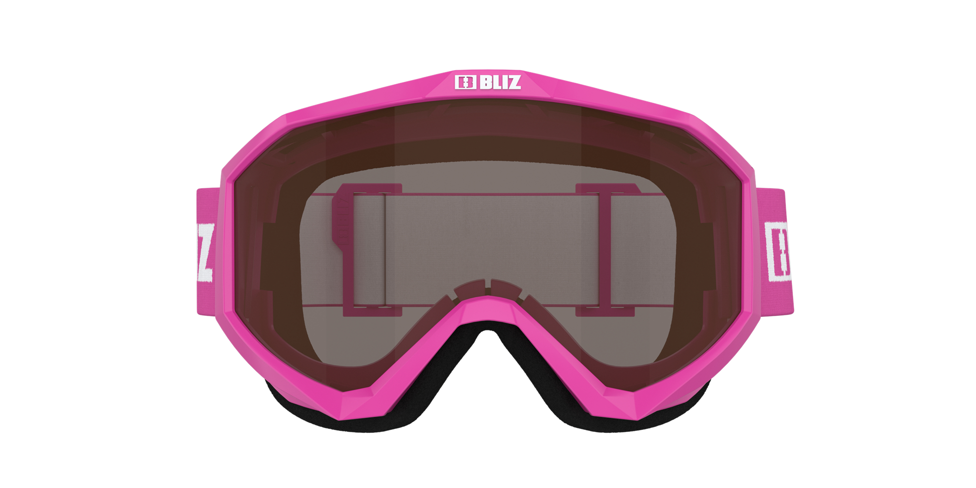 Bliz Liner Jr Ski Goggles Rosa Weiß Braun | QUKIYSC-94