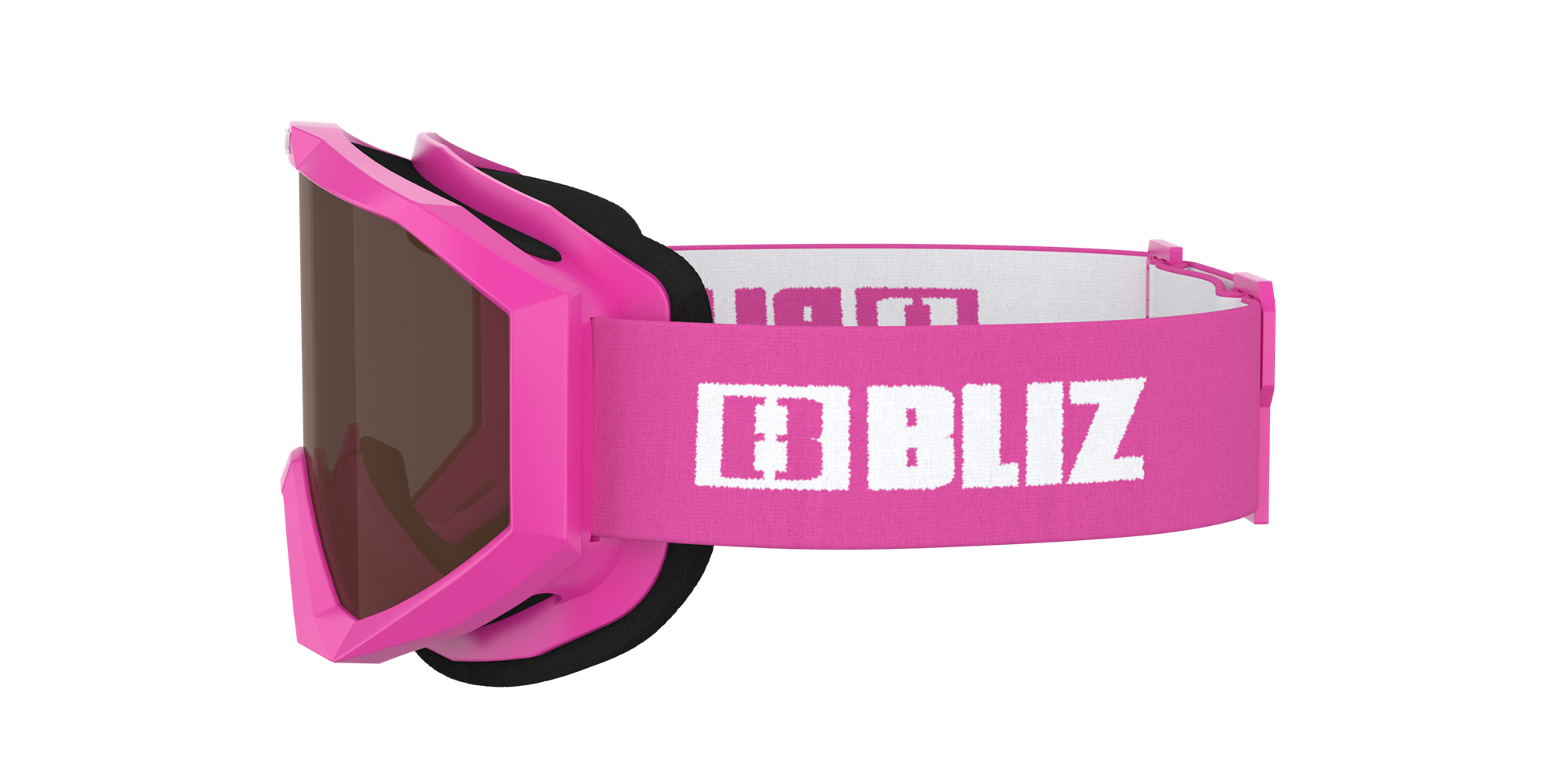 Bliz Liner Jr Ski Goggles Rosa Weiß Braun | QUKIYSC-94