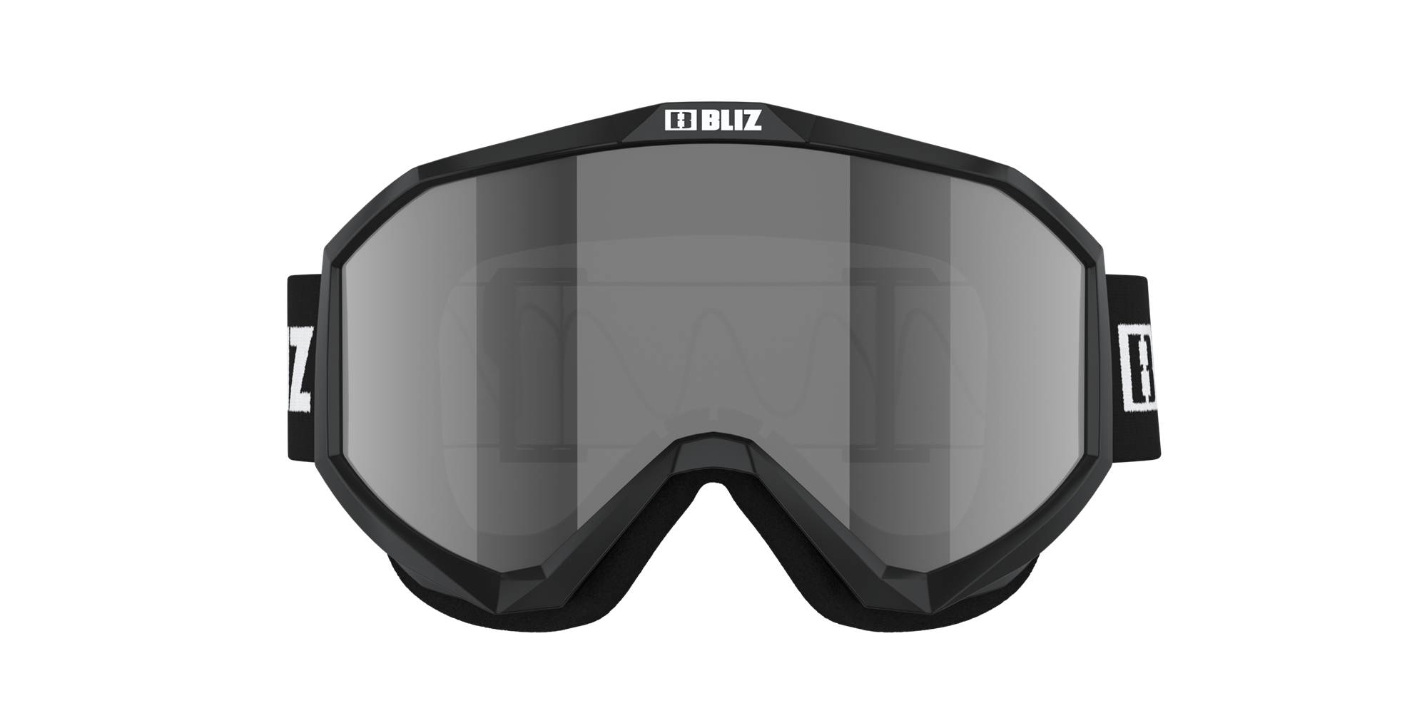 Bliz Liner Jr Ski Goggles Schwarz Weiß Braun Silber | WEQBAGY-34