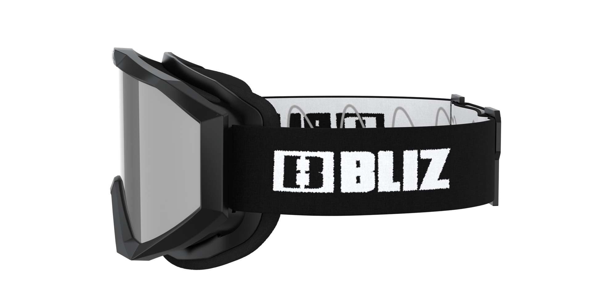 Bliz Liner Jr Ski Goggles Schwarz Weiß Braun Silber | WEQBAGY-34