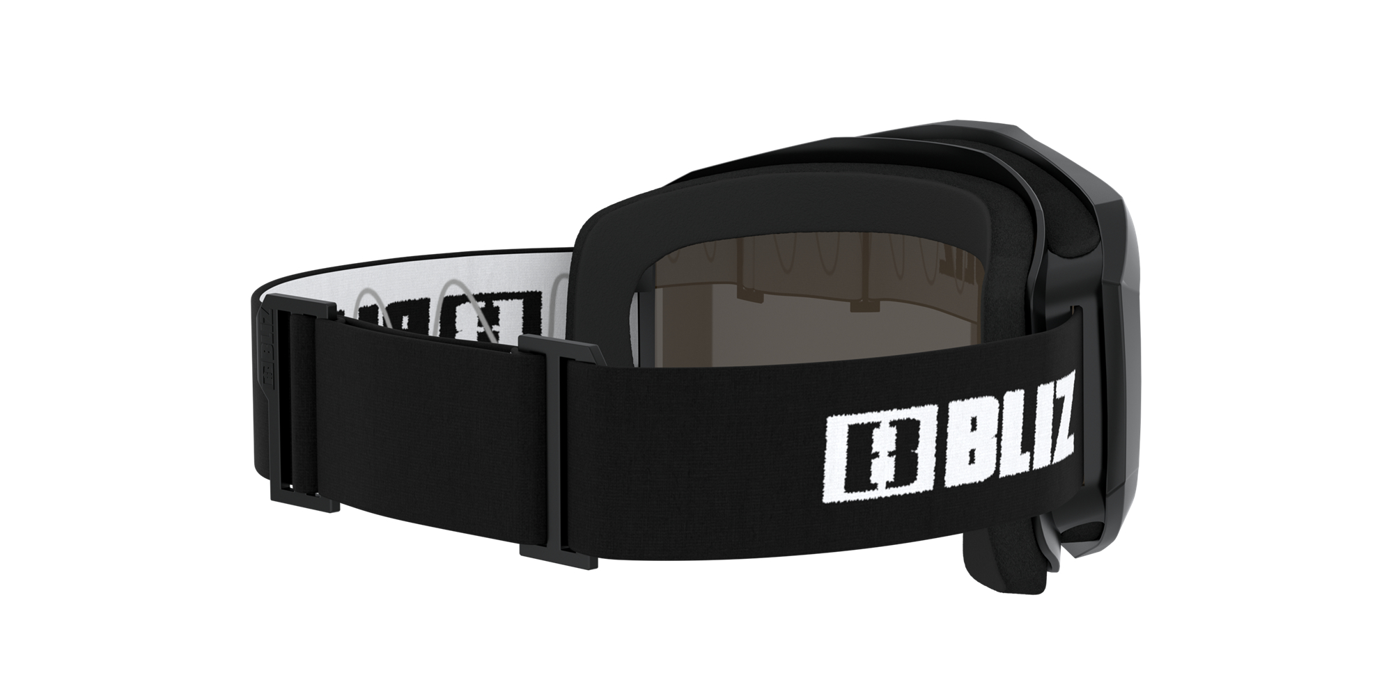 Bliz Liner Jr Ski Goggles Schwarz Weiß Braun Silber | WEQBAGY-34