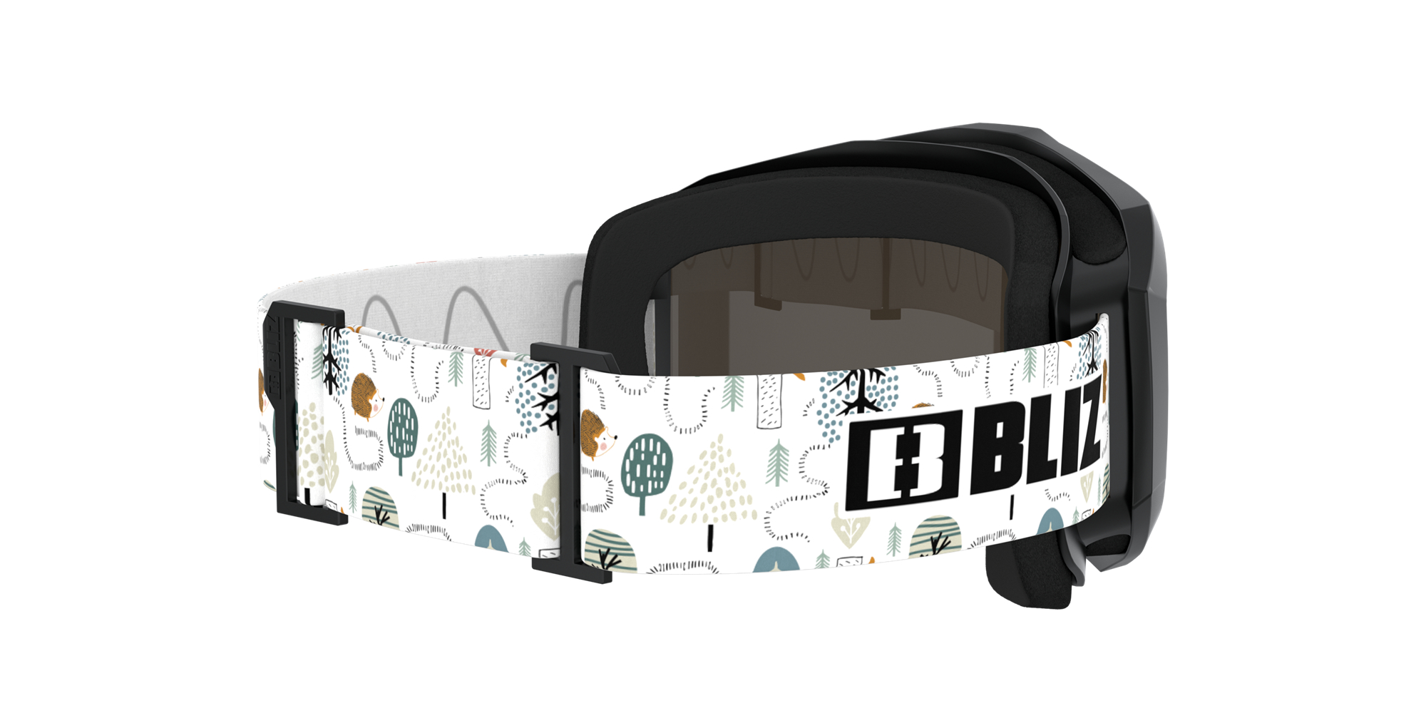 Bliz Liner Jr Ski Goggles Schwarz Weiß | ZGMOKER-19