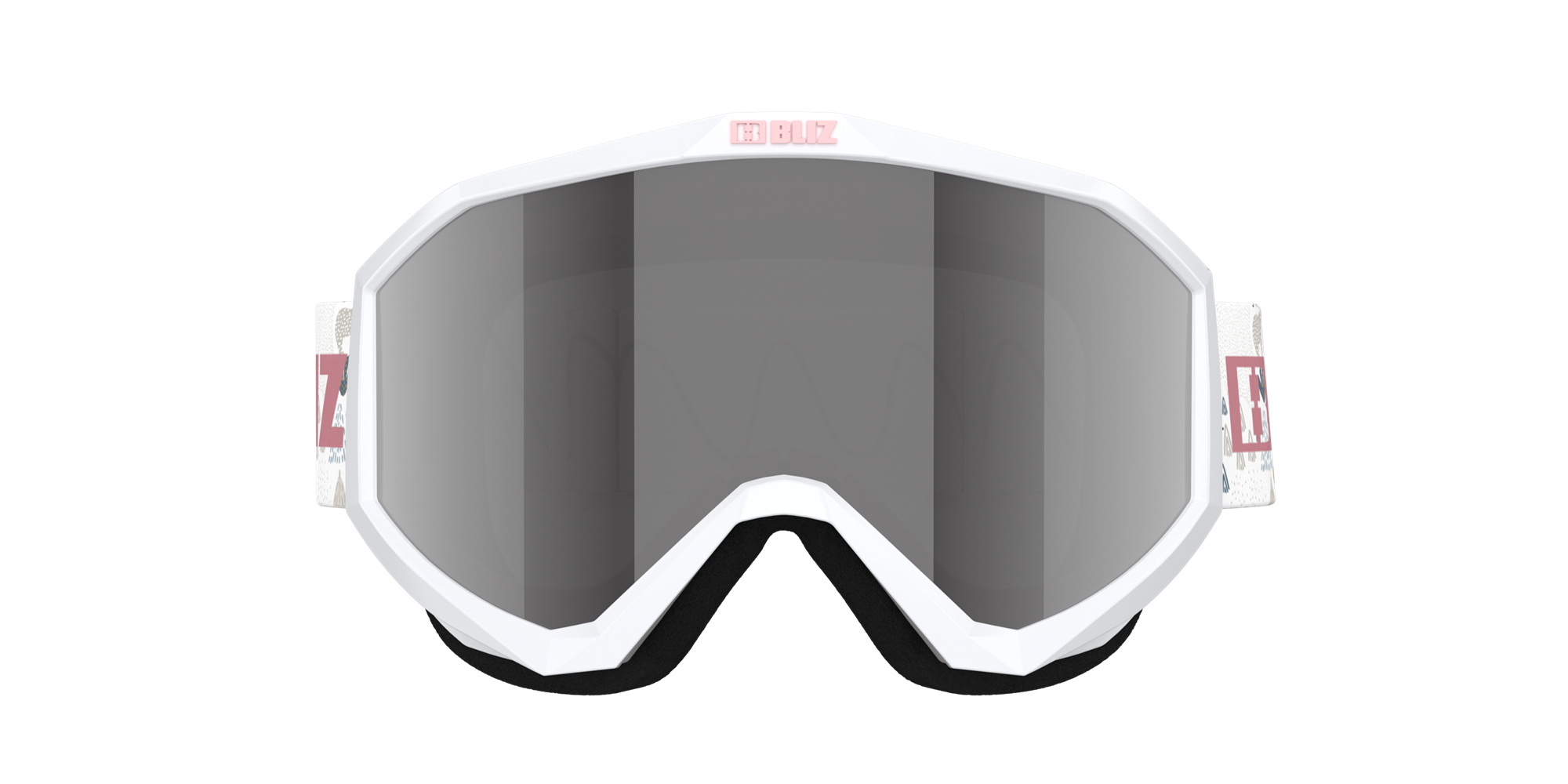 Bliz Liner Jr Ski Goggles Weiß Rosa | SJZHDGL-16