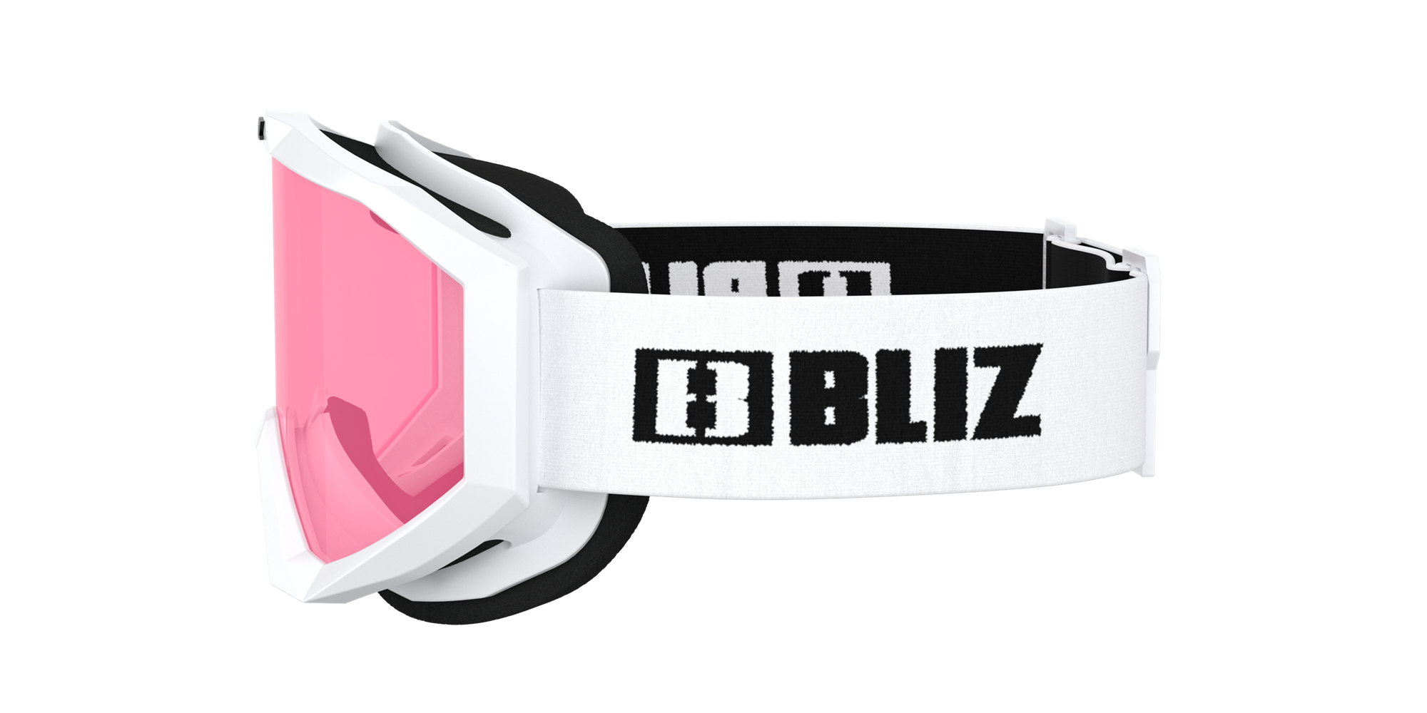 Bliz Liner Jr Ski Goggles Weiß Schwarz Rosa | XHVPTFI-75