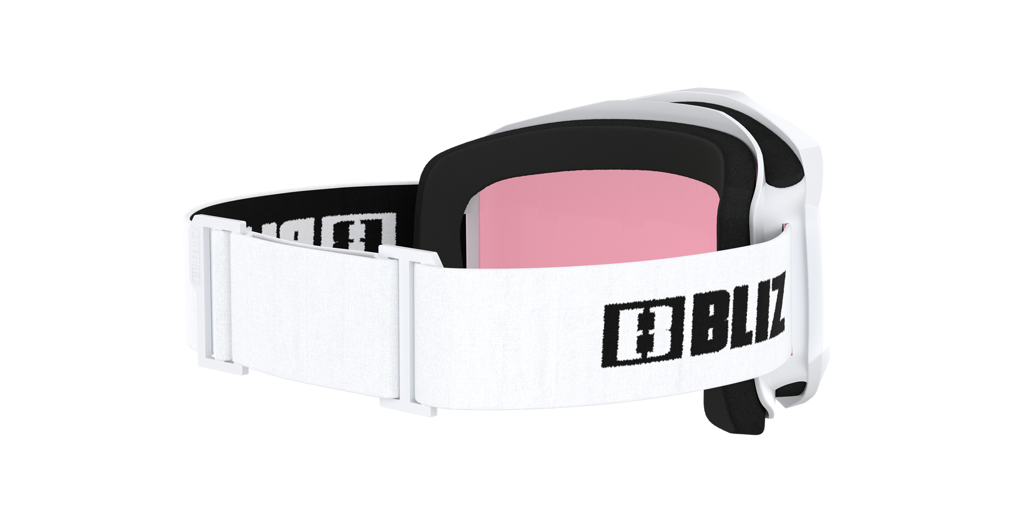 Bliz Liner Jr Ski Goggles Weiß Schwarz Rosa | XHVPTFI-75