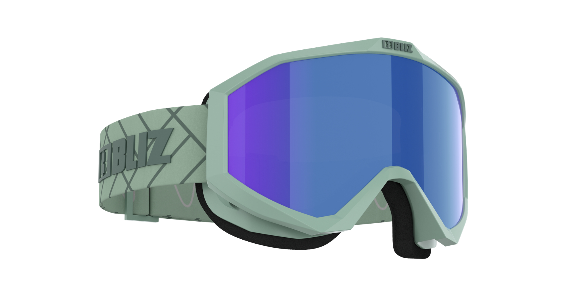 Bliz Liner Ski Goggles Grün Dunkelgrün Braun Blau | ANJBSUO-38