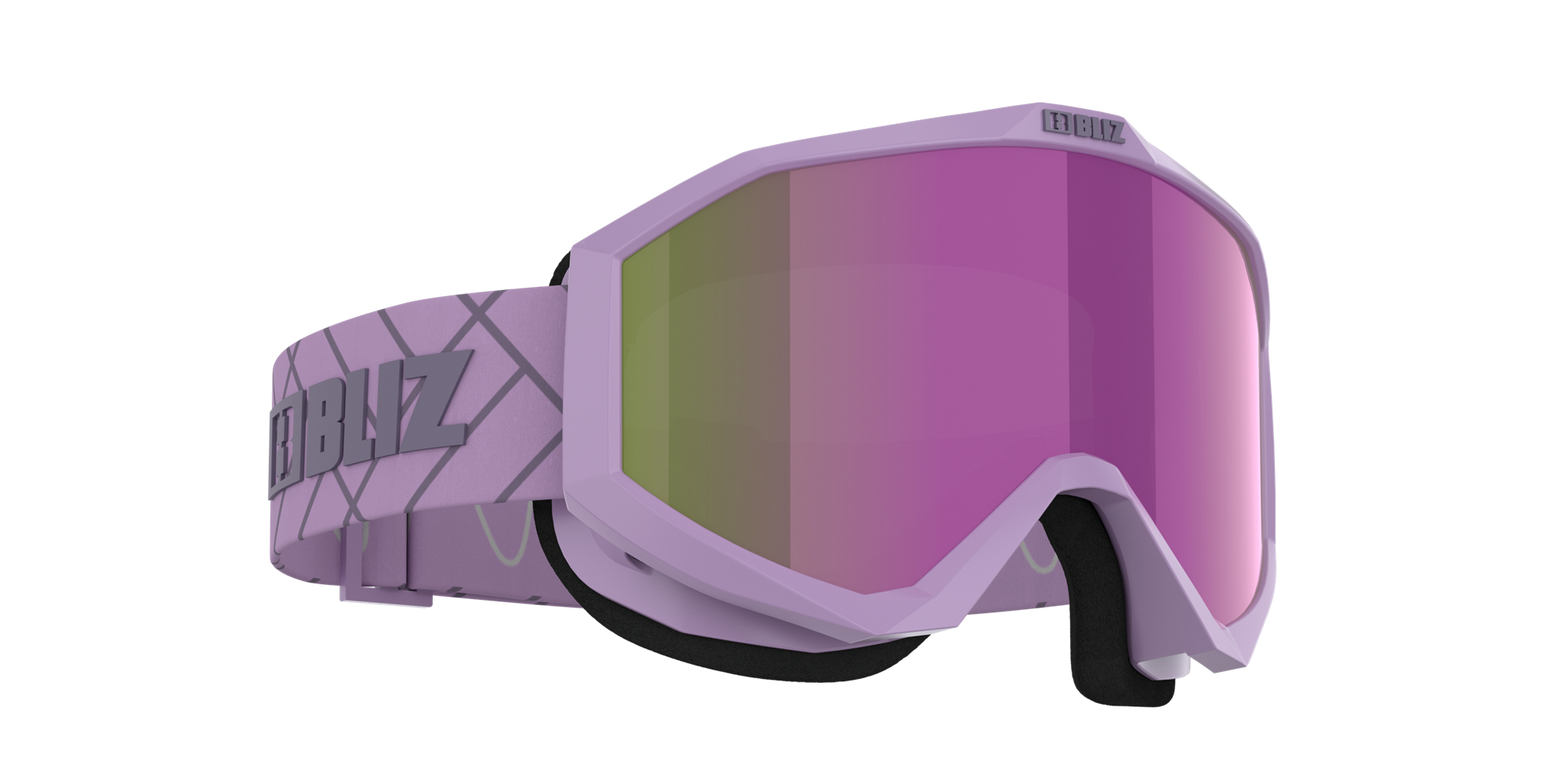 Bliz Liner Ski Goggles Lila Dunkellila Braun Lila | ZWUFIEX-58