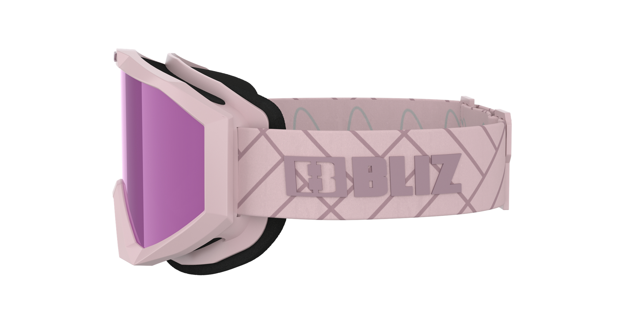 Bliz Liner Ski Goggles Rosa Dunkelrosa Braun Rosa | TQDLOVY-73