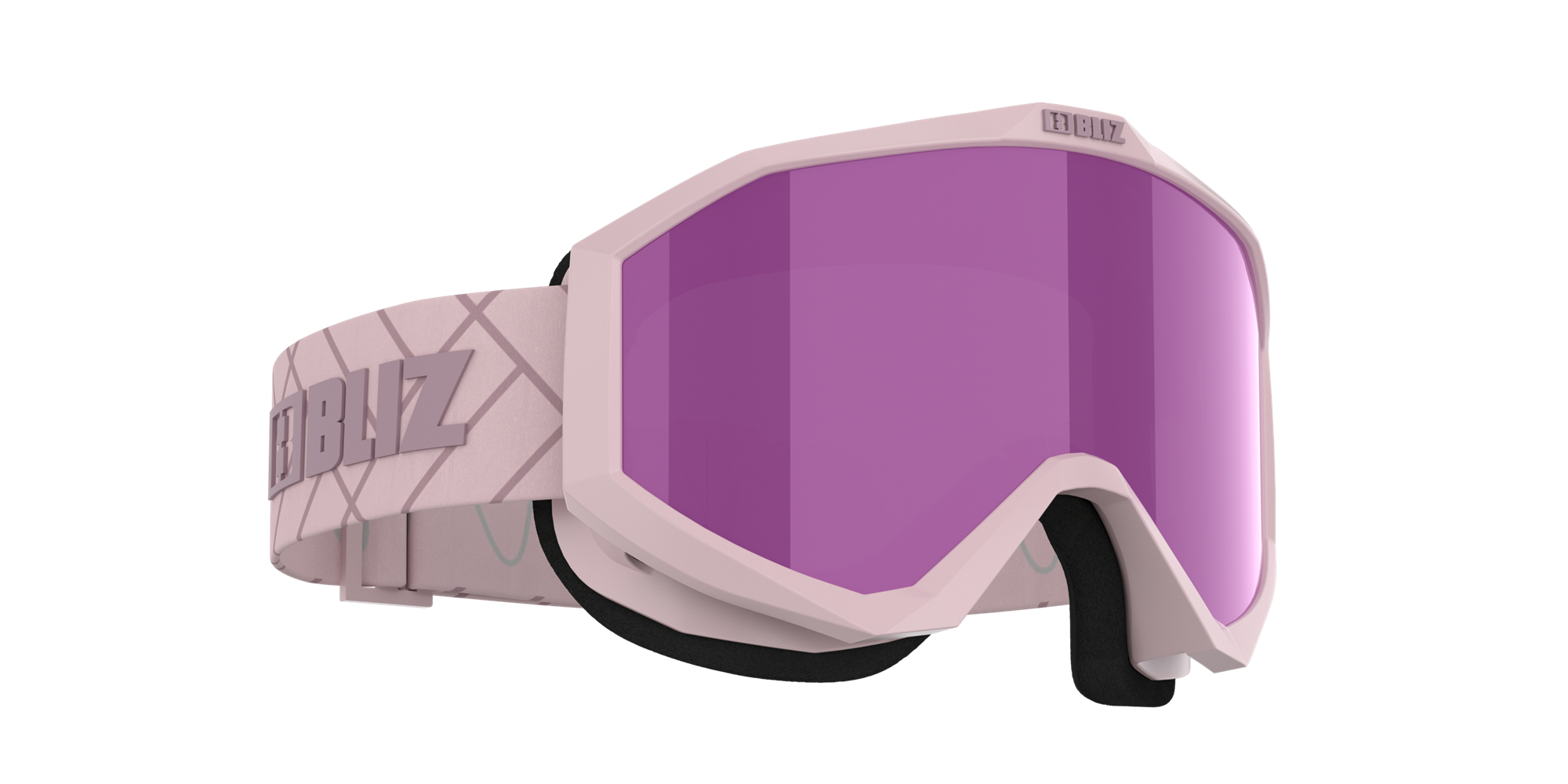 Bliz Liner Ski Goggles Rosa Dunkelrosa Braun Rosa | TQDLOVY-73