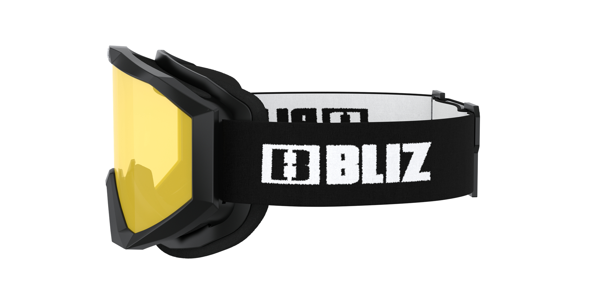 Bliz Liner Ski Goggles Schwarz Weiß Gelb | UKBZRPQ-63