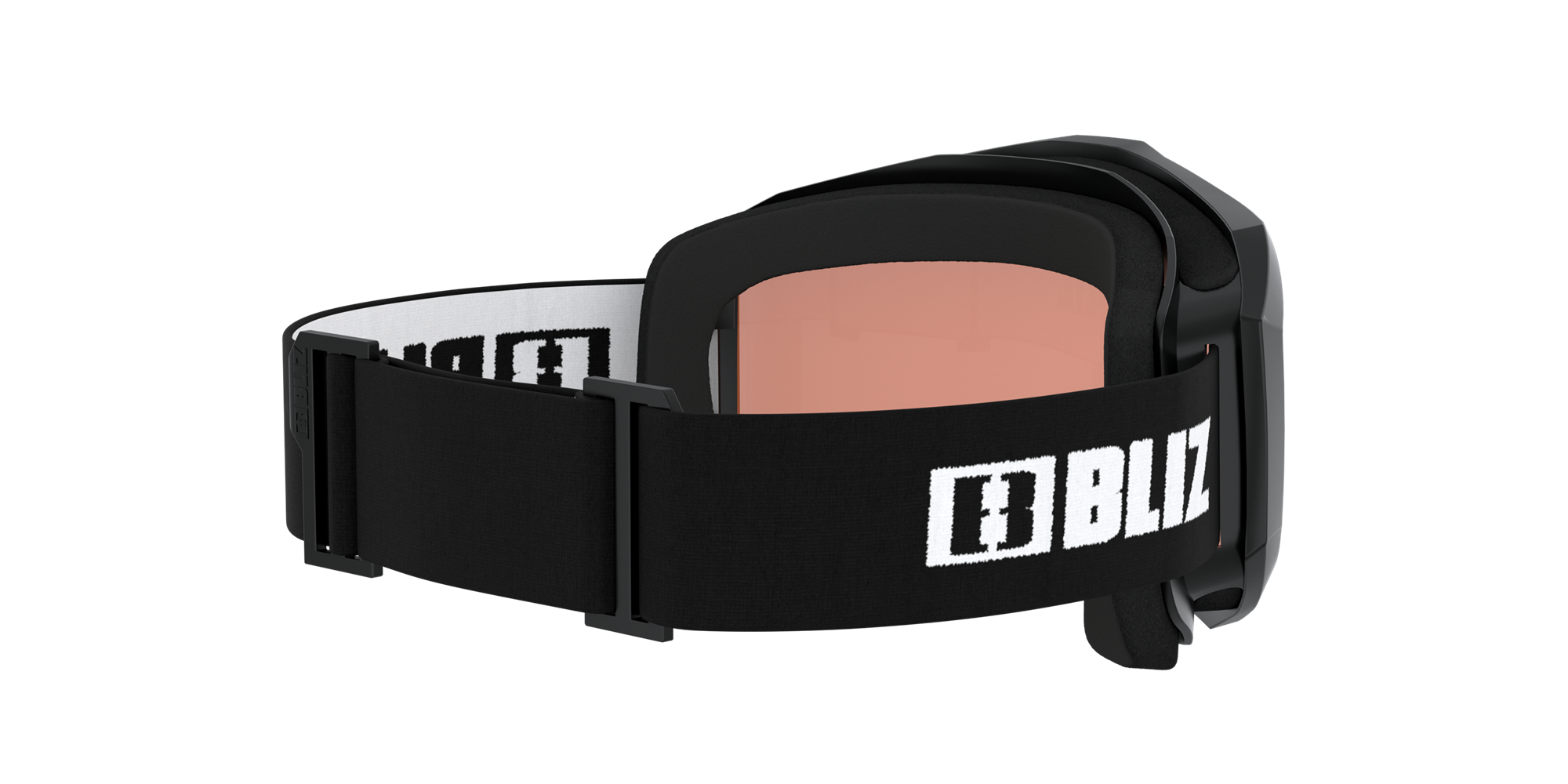 Bliz Liner Ski Goggles Schwarz Weiß Orange | VYCDBIP-14