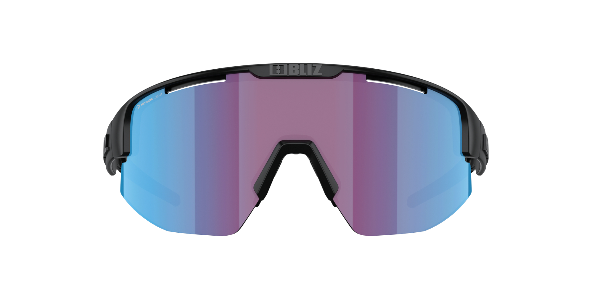 Bliz Matrix Small Sonnenbrille Schwarz Rosa Blau | BPHUZIA-50