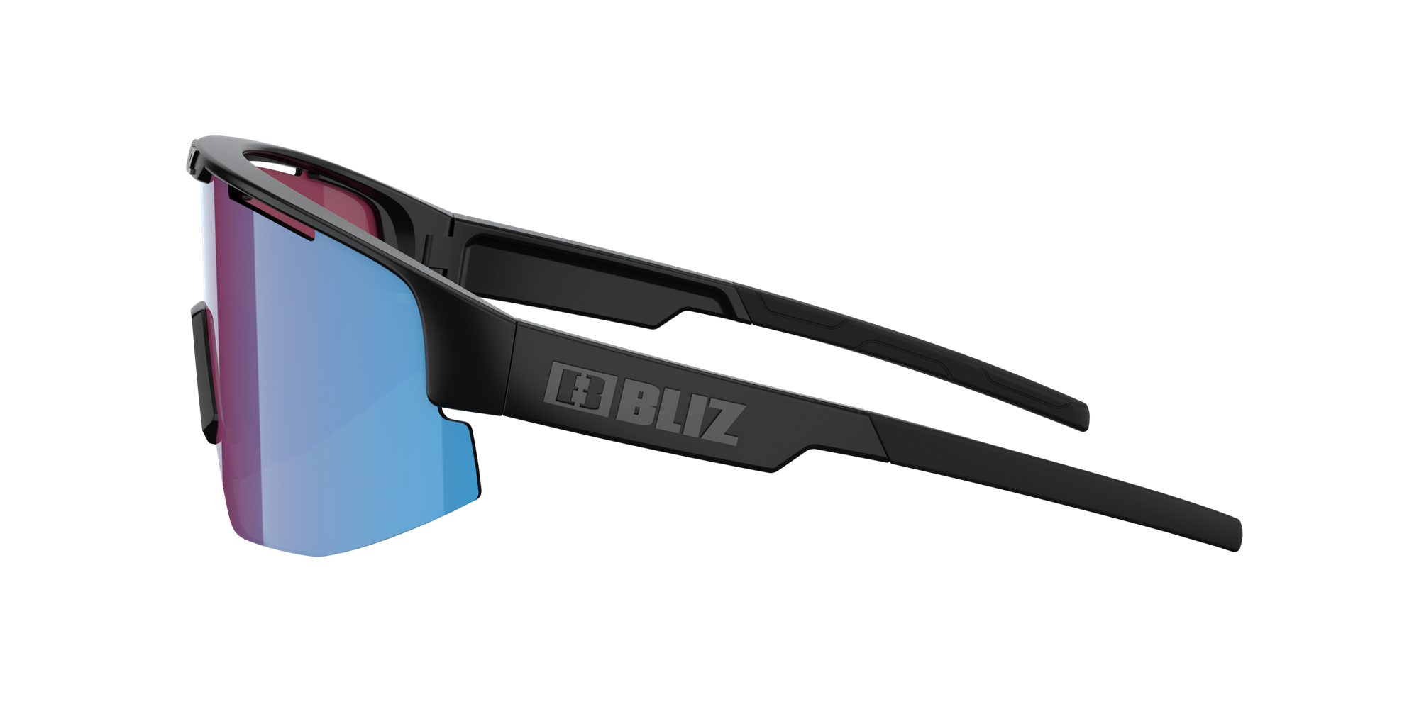 Bliz Matrix Small Sonnenbrille Schwarz Rosa Blau | BPHUZIA-50