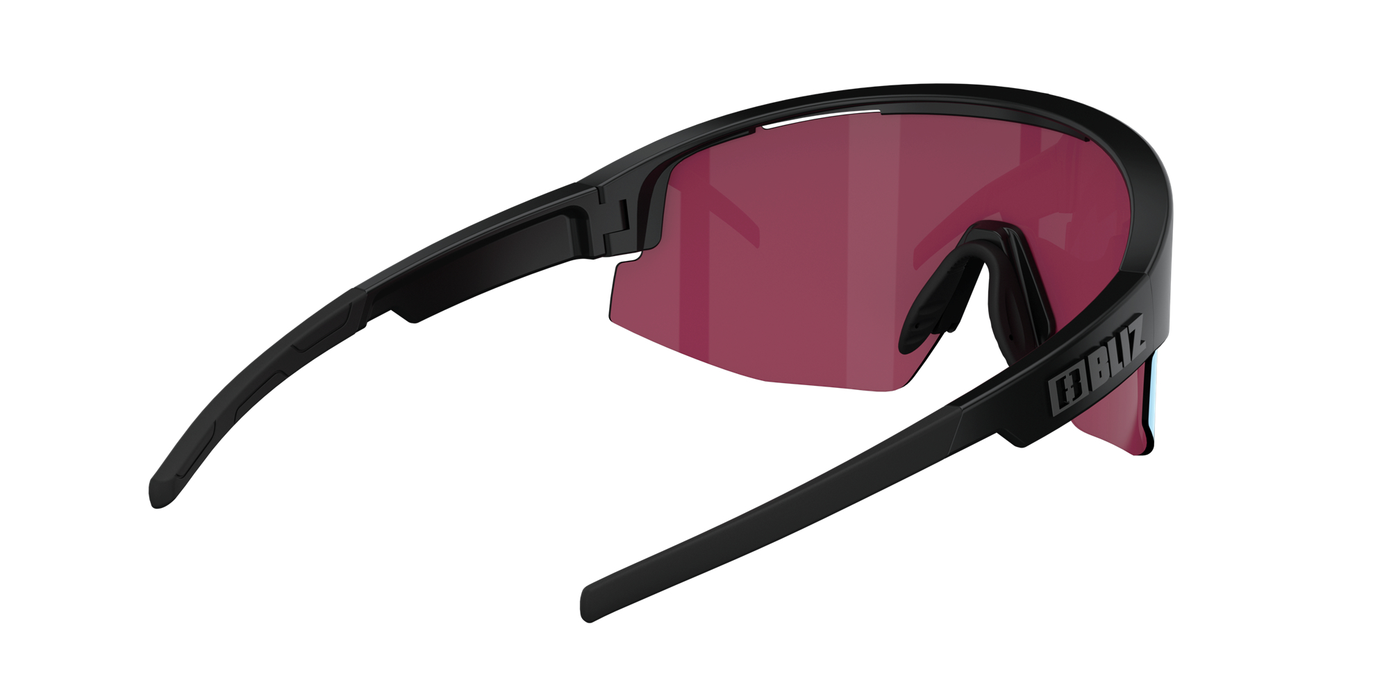 Bliz Matrix Small Sonnenbrille Schwarz Rosa Blau | BPHUZIA-50