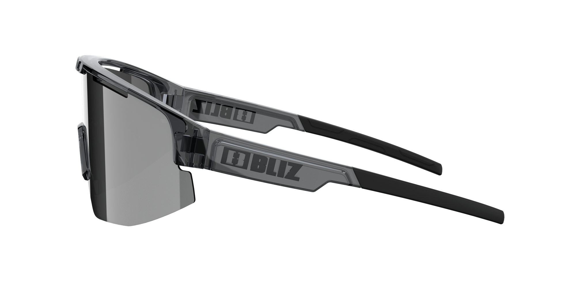 Bliz Matrix Small Sonnenbrille Schwarz Silber | VLCFMRJ-24