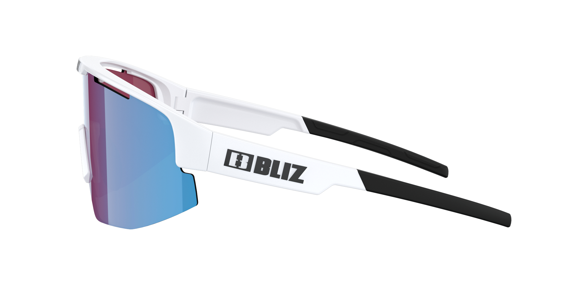 Bliz Matrix Small Sonnenbrille Weiß Blau | ODUSGHN-09