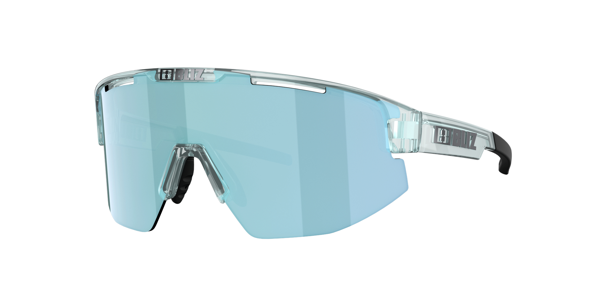 Bliz Matrix Sonnenbrille Transparent Blau Blau | AMLKUIZ-79