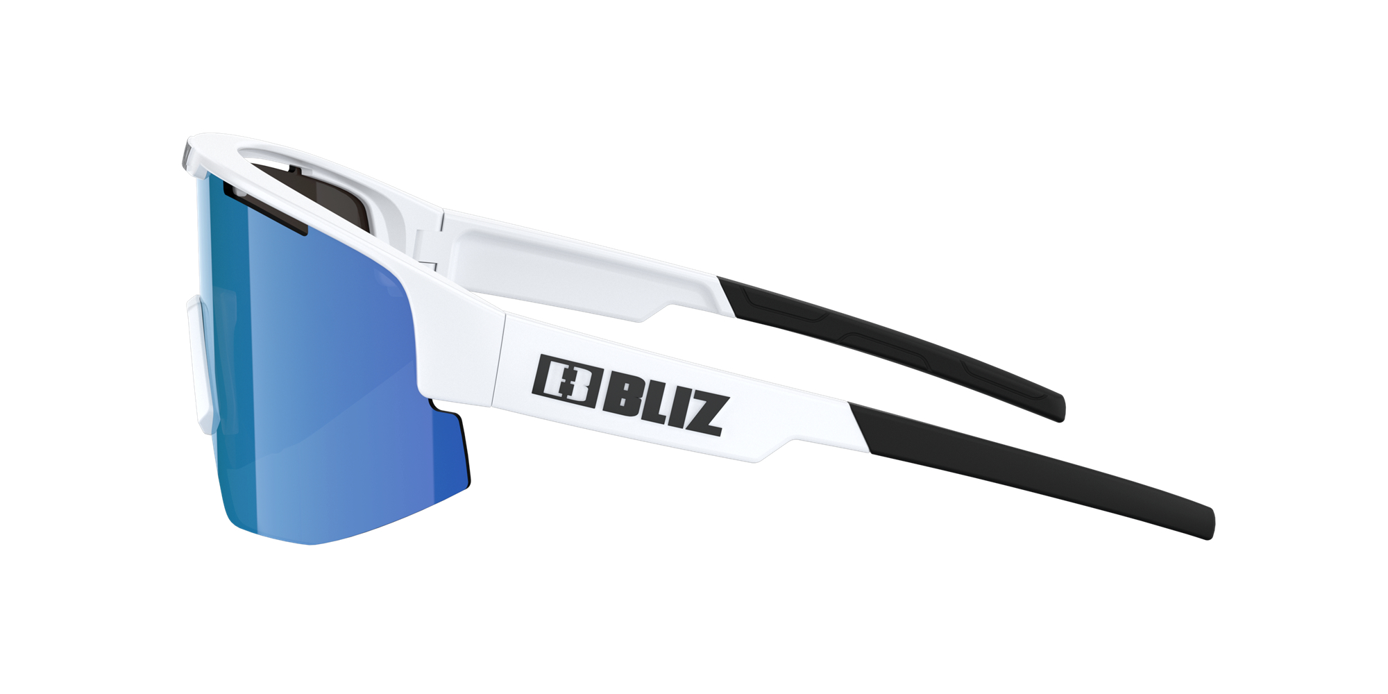 Bliz Matrix Sonnenbrille Weiß Braun Blau | YNRUBGT-68