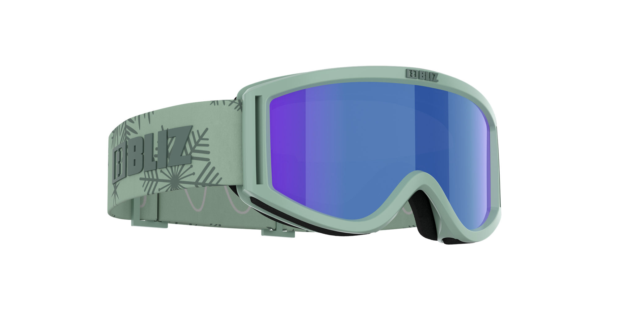 Bliz Pixie Ski Goggles Grün Dunkelgrün Braun Blau | HFWGNMY-81