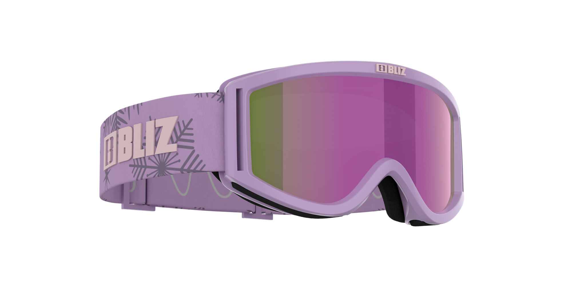 Bliz Pixie Ski Goggles Lila Rosa Braun Lila | GUSKVFM-89