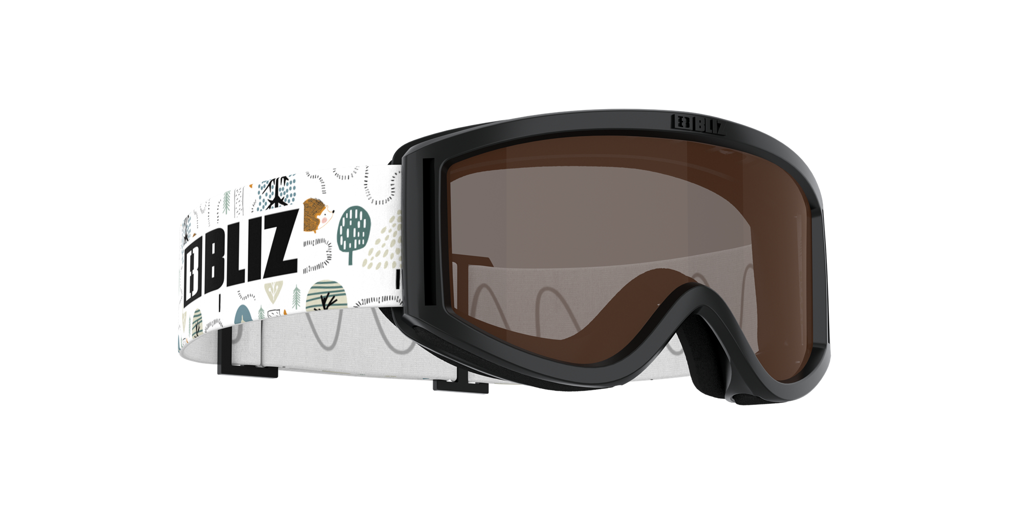 Bliz Pixie Ski Goggles Schwarz Braun | GBKUOYV-98