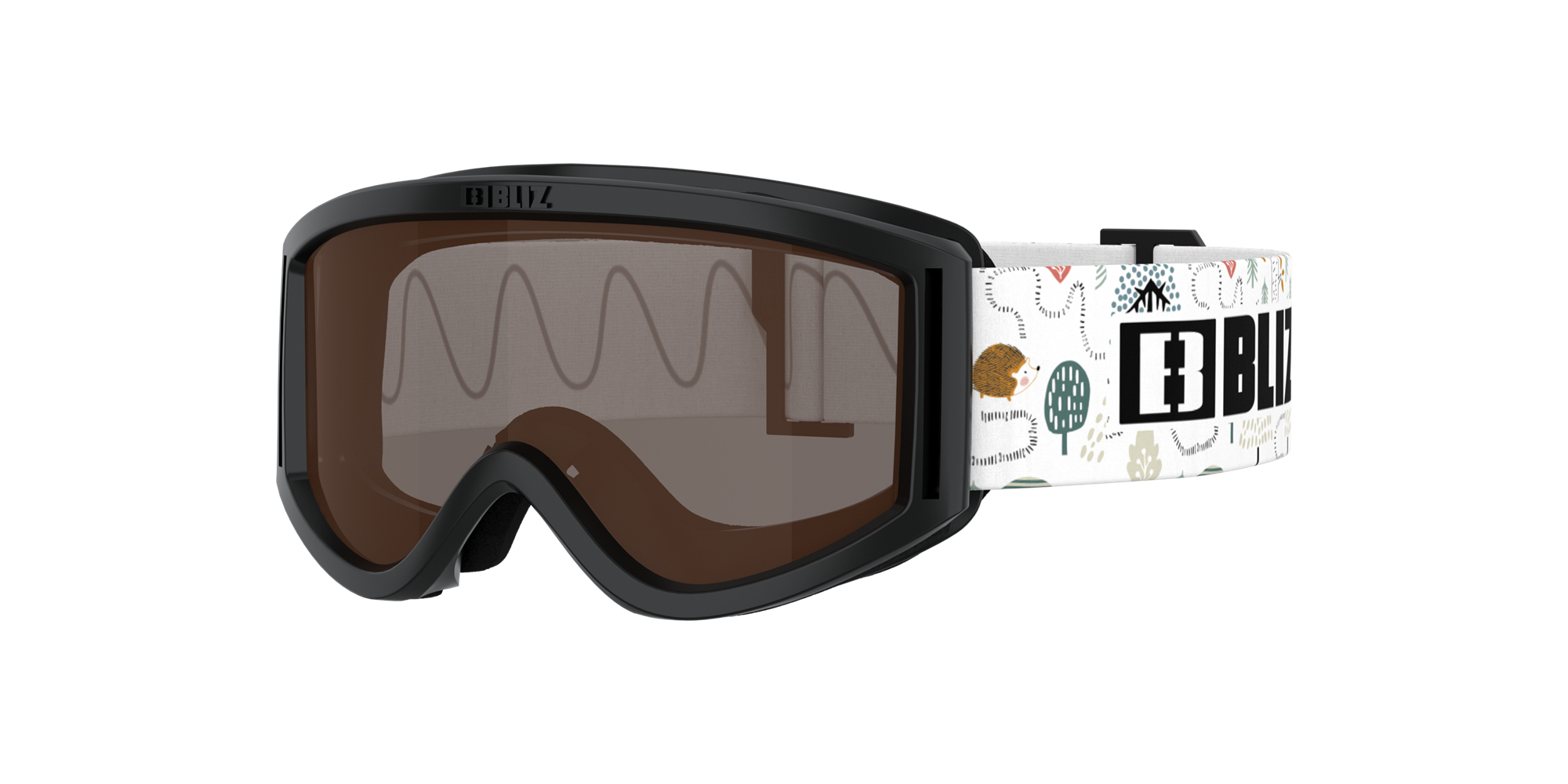 Bliz Pixie Ski Goggles Schwarz Braun | GBKUOYV-98