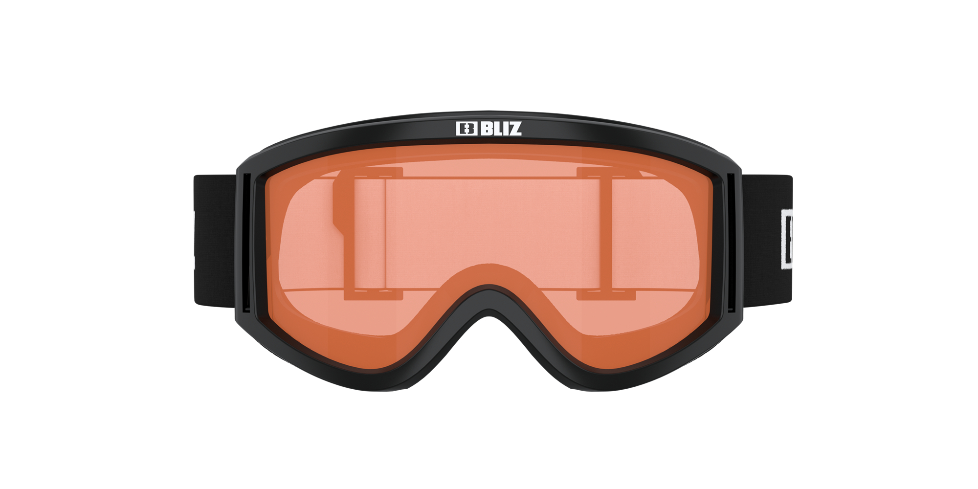 Bliz Pixie Ski Goggles Schwarz Weiß Orange | RIHYSCZ-51