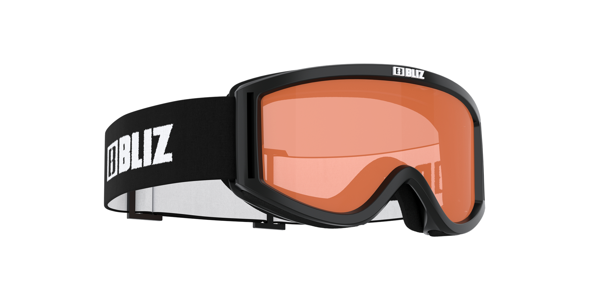 Bliz Pixie Ski Goggles Schwarz Weiß Orange | RIHYSCZ-51