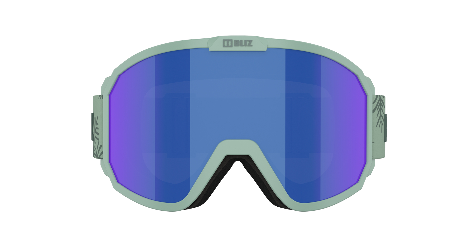 Bliz Rave Jr Ski Goggles Grün Dunkelgrün Braun Blau | TBALPGK-82