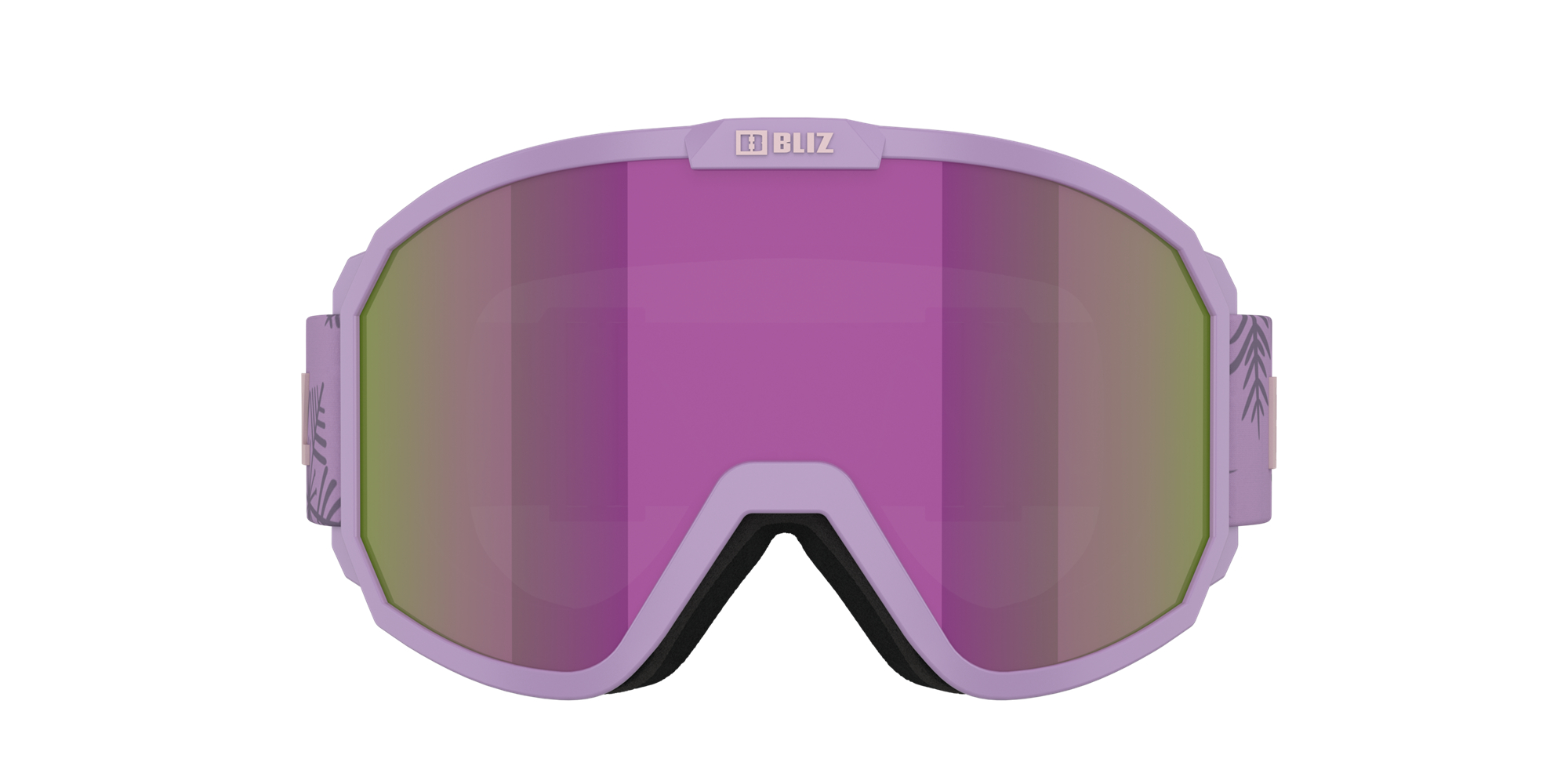 Bliz Rave Jr Ski Goggles Lila Rosa Braun Lila | HQBKYXW-09