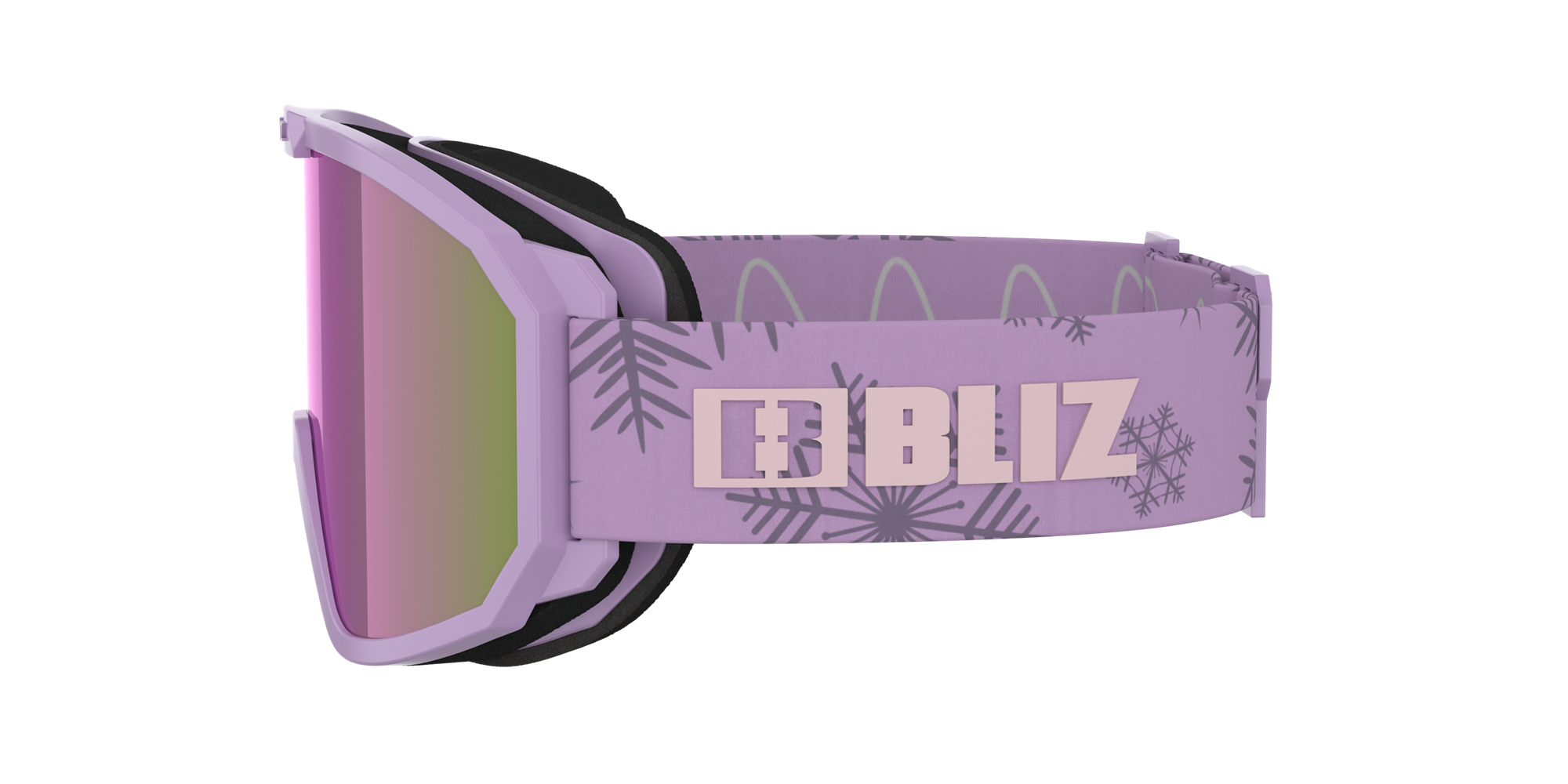 Bliz Rave Jr Ski Goggles Lila Rosa Braun Lila | HQBKYXW-09