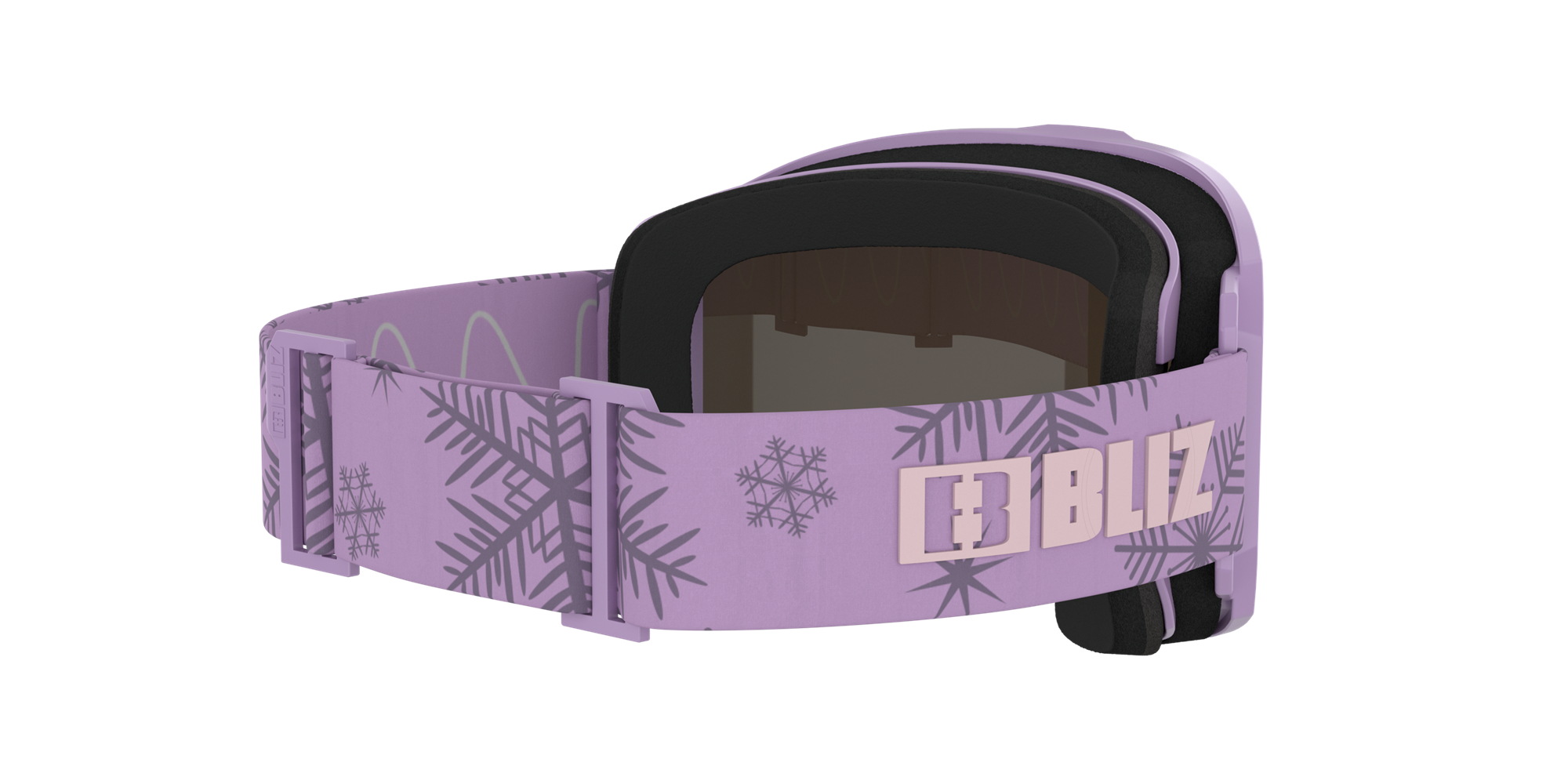 Bliz Rave Jr Ski Goggles Lila Rosa Braun Lila | HQBKYXW-09