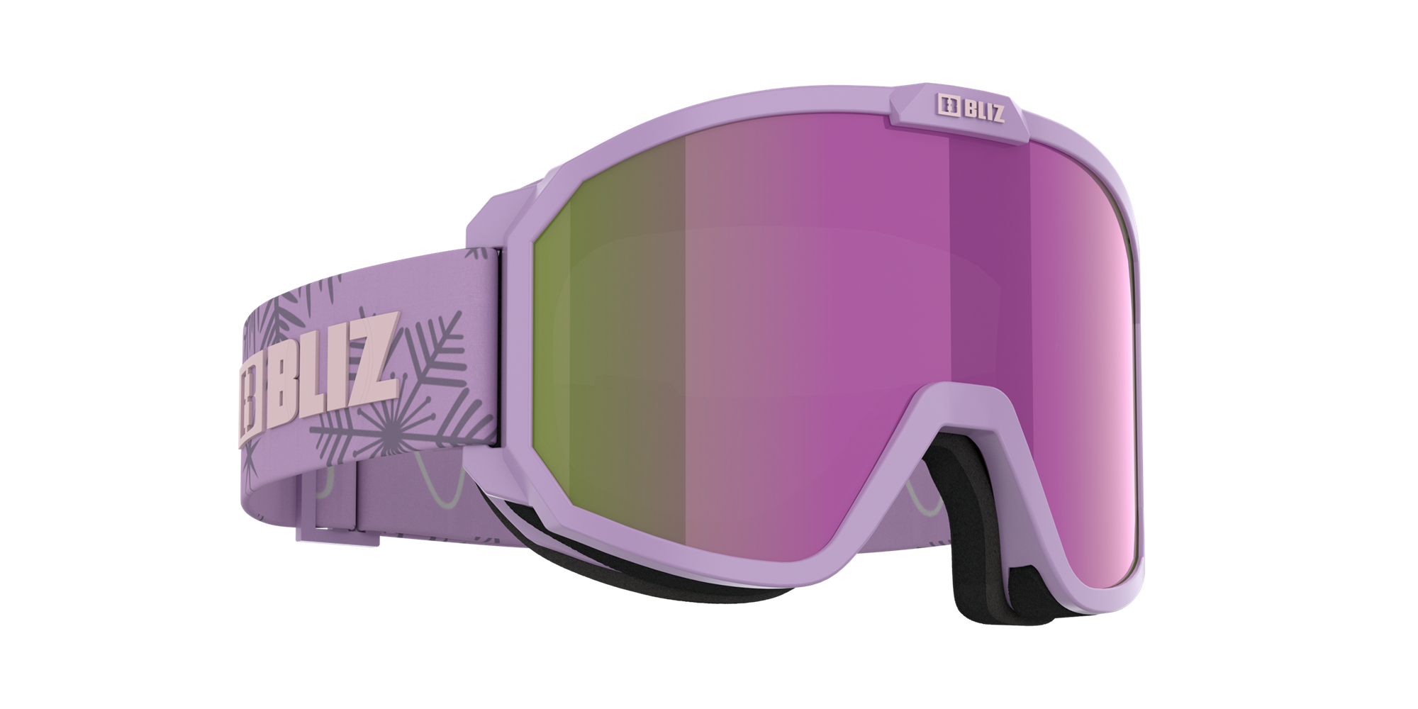 Bliz Rave Jr Ski Goggles Lila Rosa Braun Lila | HQBKYXW-09