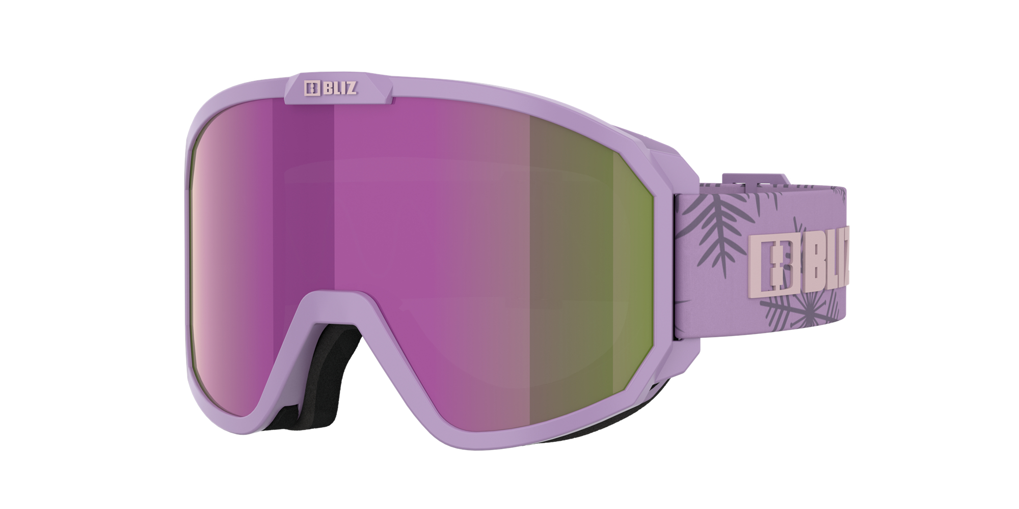 Bliz Rave Jr Ski Goggles Lila Rosa Braun Lila | HQBKYXW-09