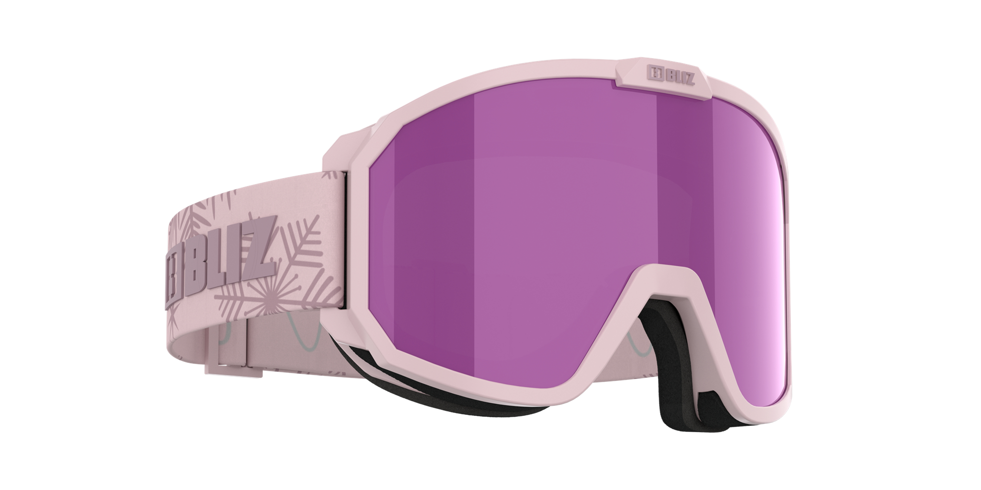 Bliz Rave Jr Ski Goggles Rosa Dunkelrosa Braun Rosa | ANIVWYD-36