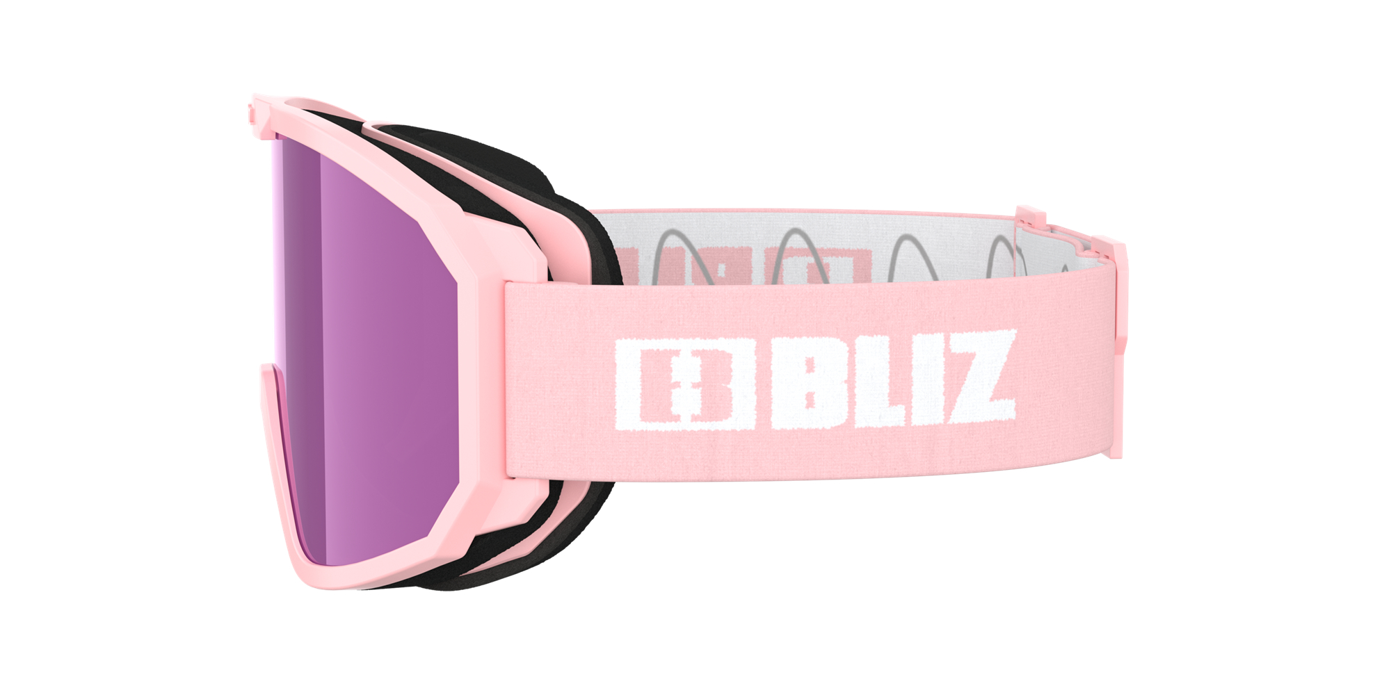 Bliz Rave Jr Ski Goggles Rosa Weiß Braun Rosa | PUOACEM-51