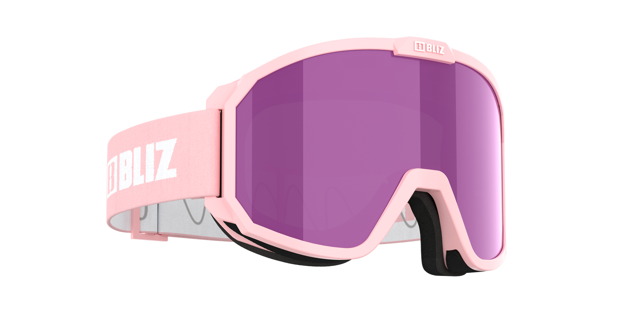 Bliz Rave Jr Ski Goggles Rosa Weiß Braun Rosa | PUOACEM-51