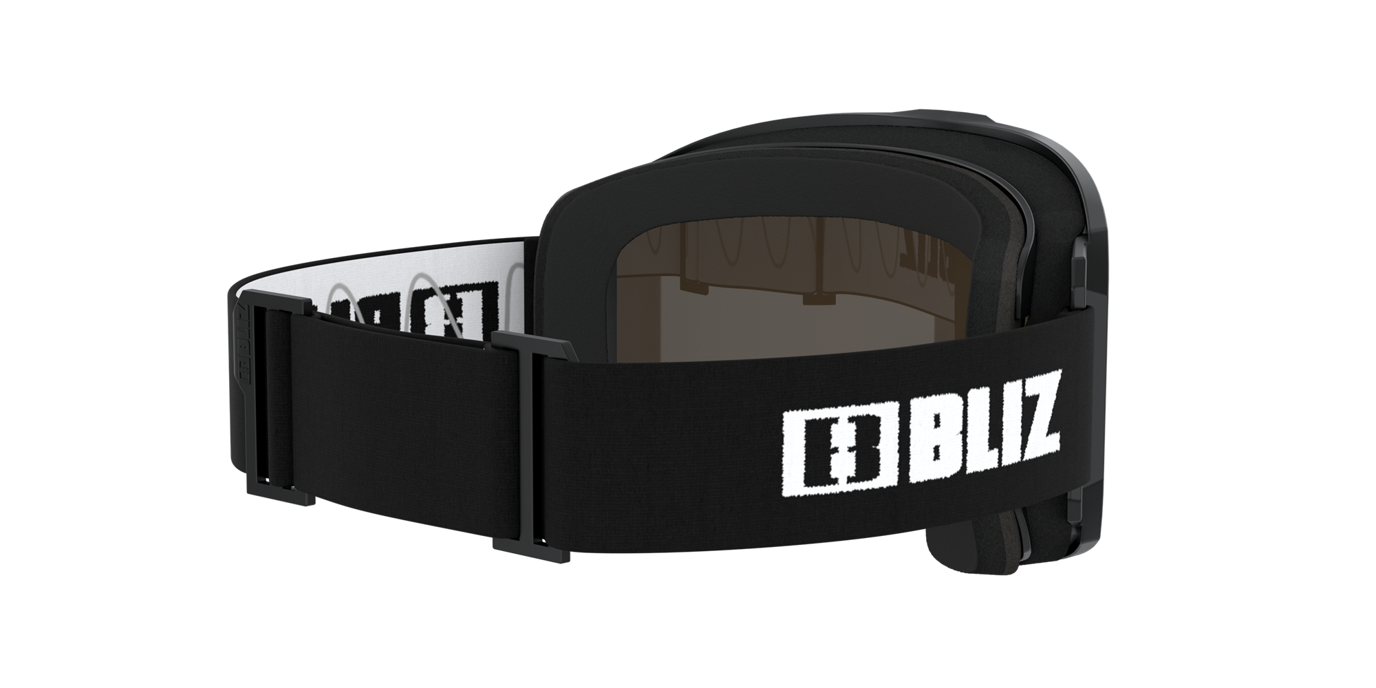 Bliz Rave Jr Ski Goggles Schwarz Weiß Braun Blau | SCILOWF-17