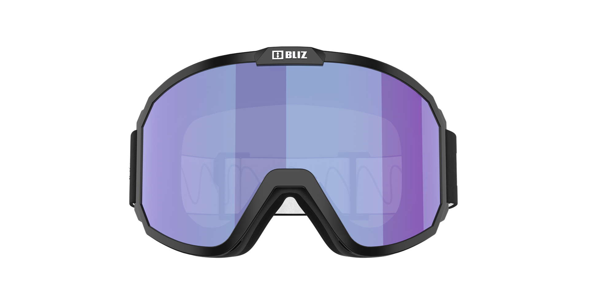 Bliz Rave Jr Ski Goggles Schwarz Weiß Hell | TMKOJXG-19