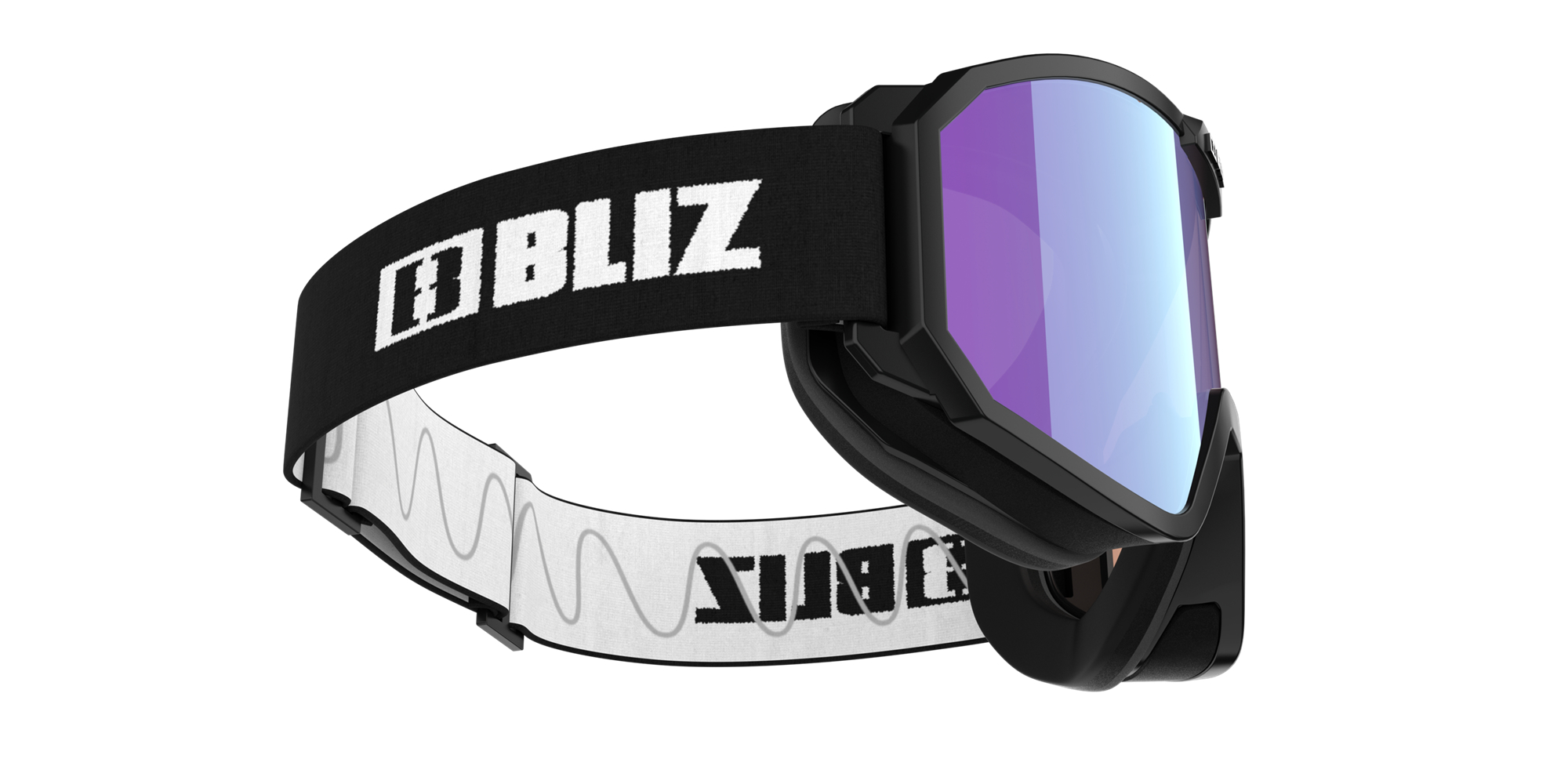 Bliz Rave Jr Ski Goggles Schwarz Weiß Hell | TMKOJXG-19