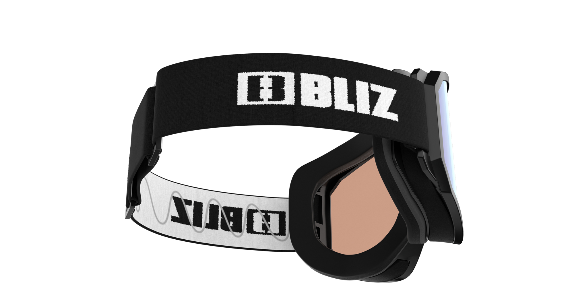 Bliz Rave Jr Ski Goggles Schwarz Weiß Hell | TMKOJXG-19