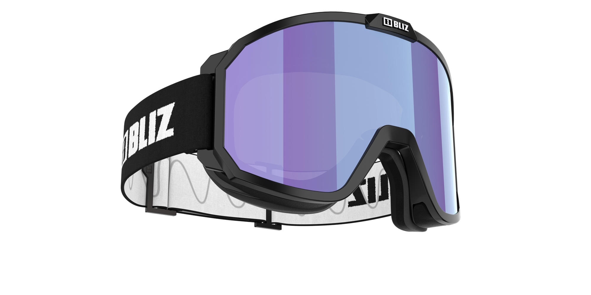 Bliz Rave Jr Ski Goggles Schwarz Weiß Hell | TMKOJXG-19