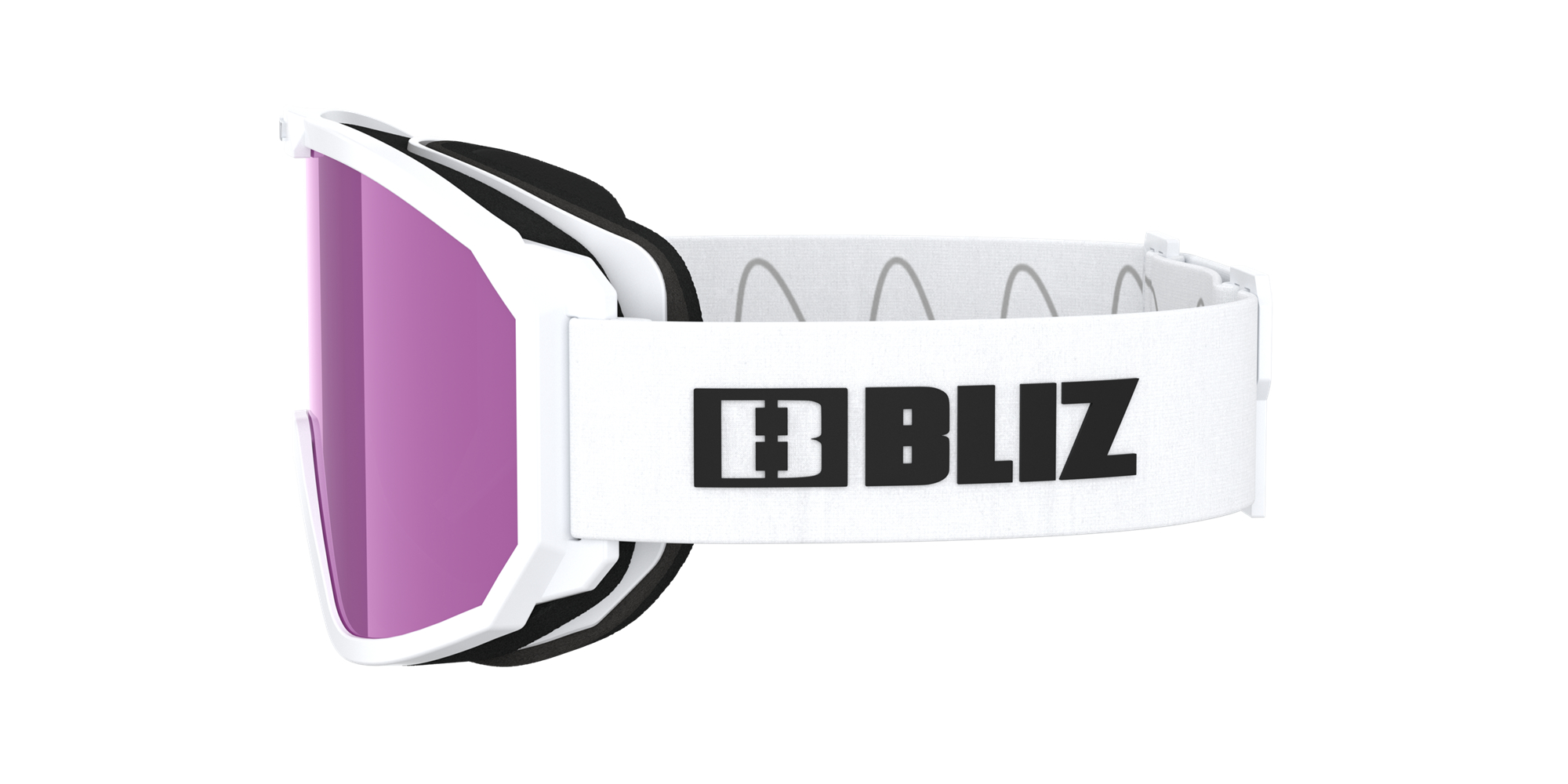 Bliz Rave Jr Ski Goggles Weiß Schwarz Braun Rosa | ITKZFUX-71