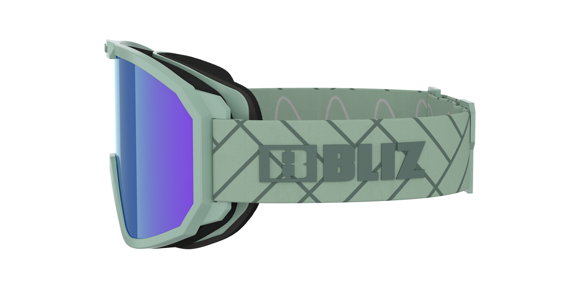 Bliz Rave Ski Goggles Grün Dunkelgrün Braun Blau | JCYWMGH-70