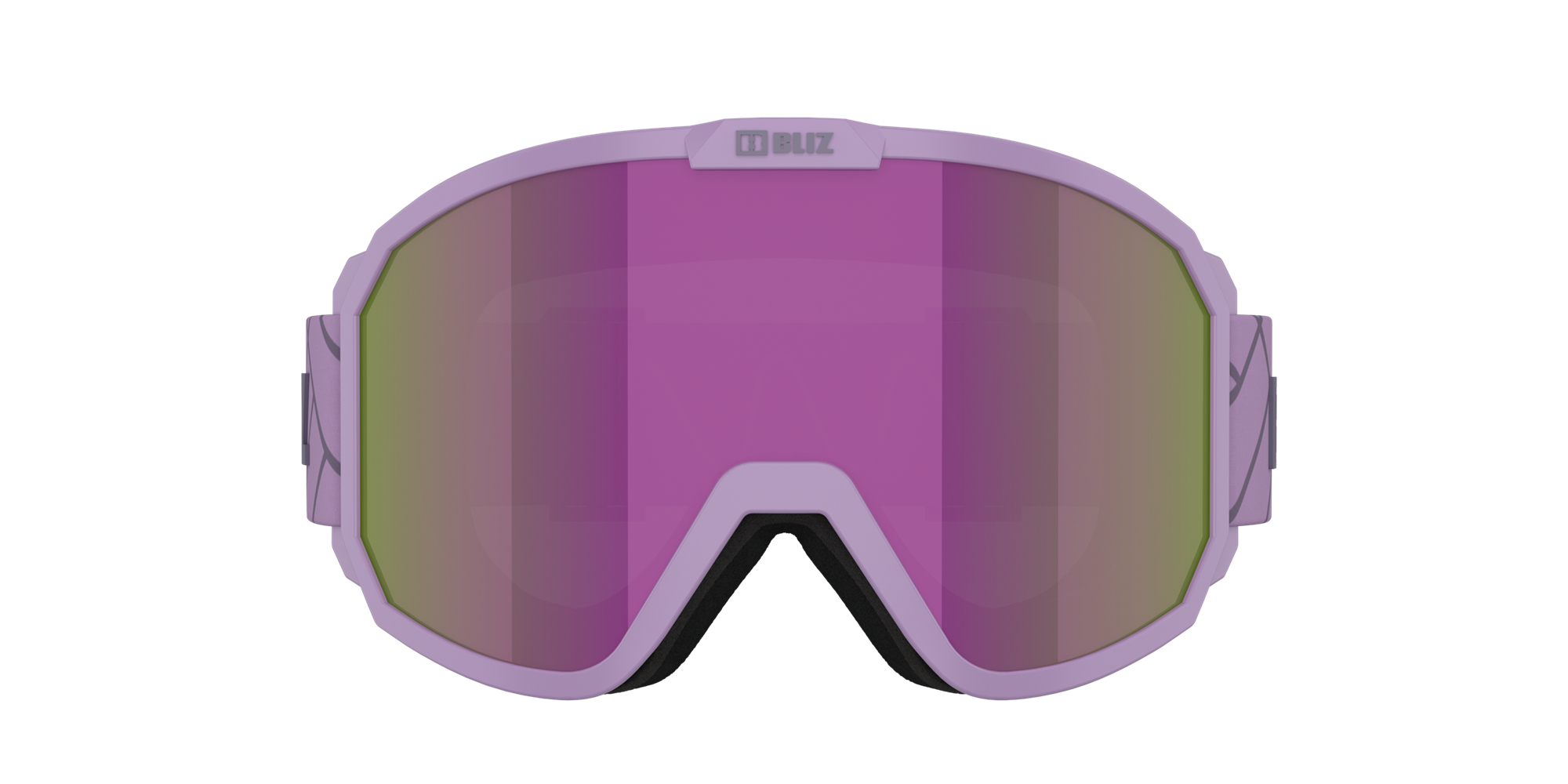 Bliz Rave Ski Goggles Lila Dunkellila Braun Lila | ZLJXUWR-64