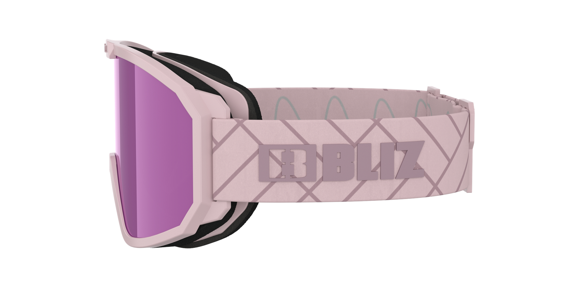 Bliz Rave Ski Goggles Rosa Dunkelrosa Braun Rosa | COIPQAX-51