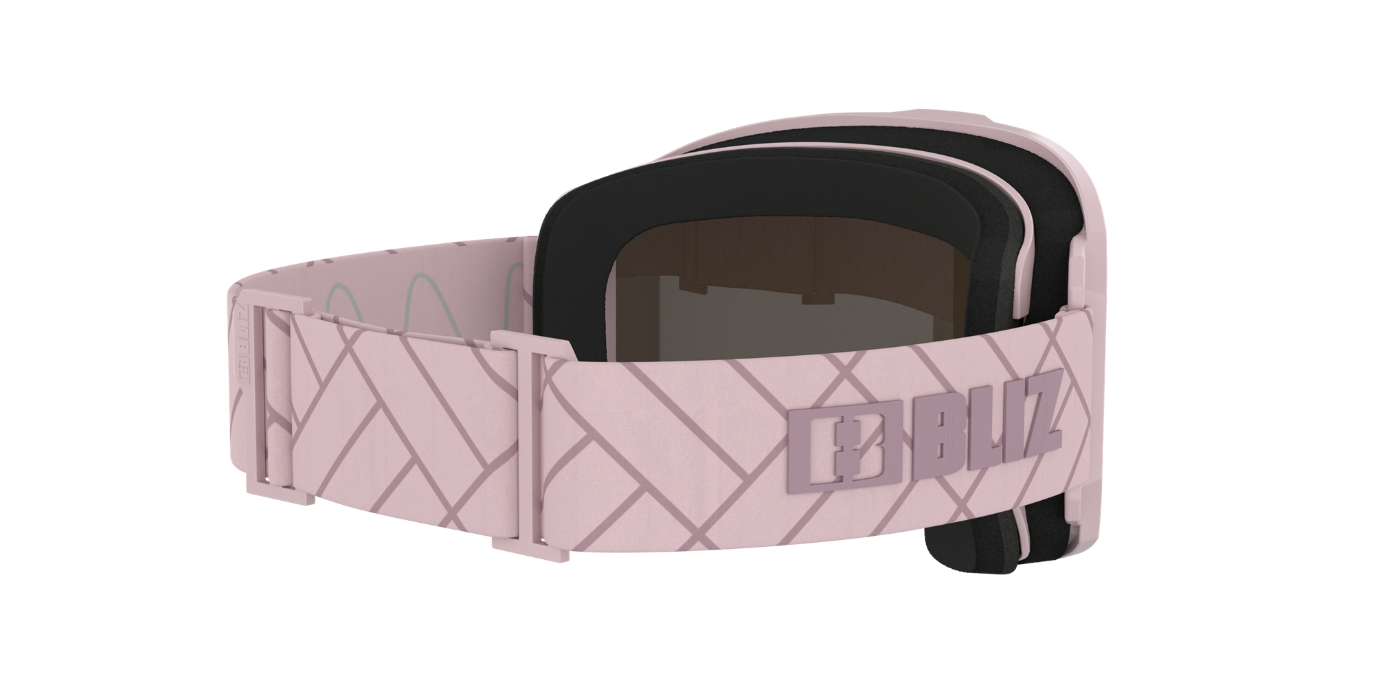 Bliz Rave Ski Goggles Rosa Dunkelrosa Braun Rosa | COIPQAX-51