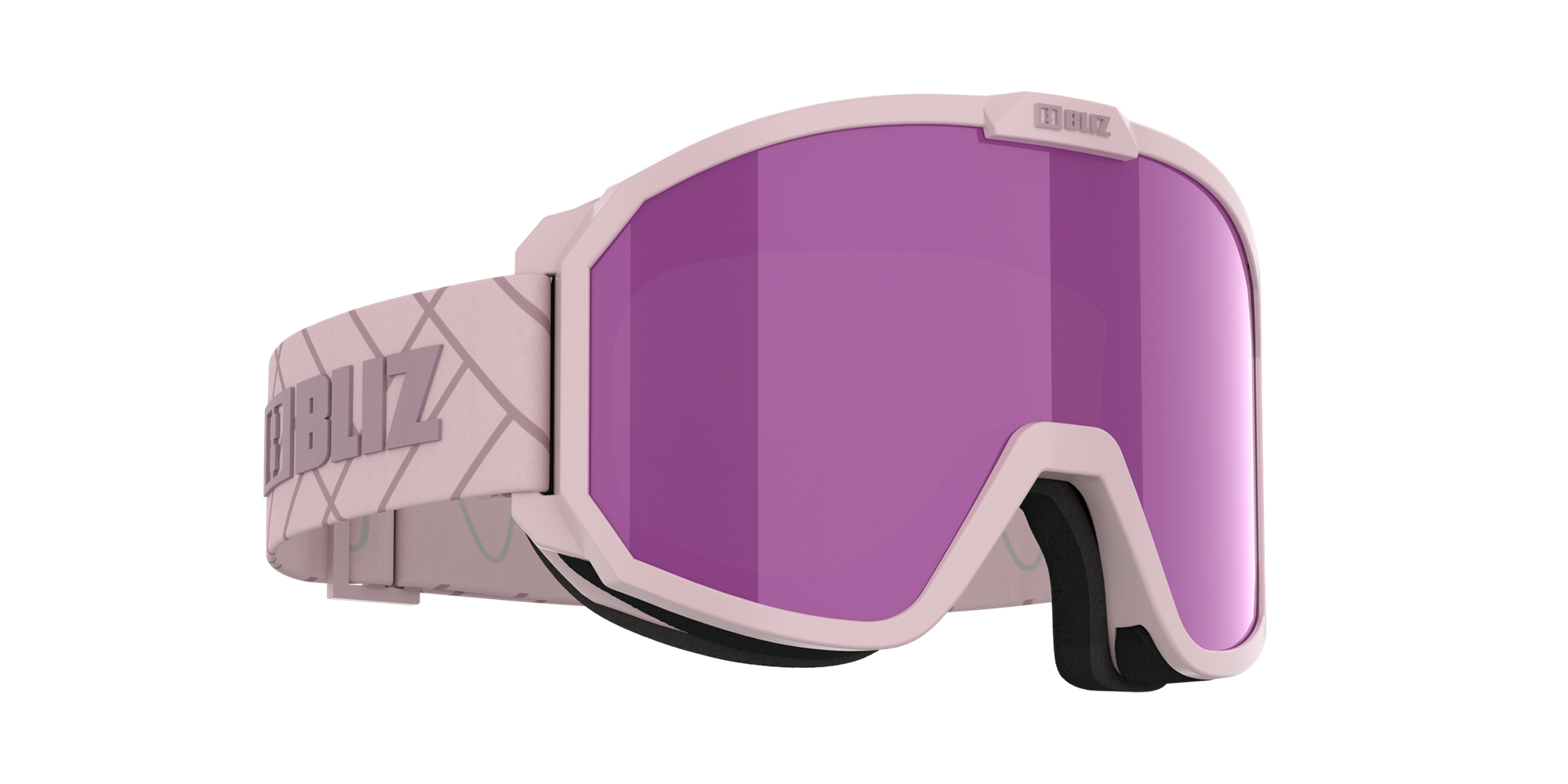 Bliz Rave Ski Goggles Rosa Dunkelrosa Braun Rosa | COIPQAX-51