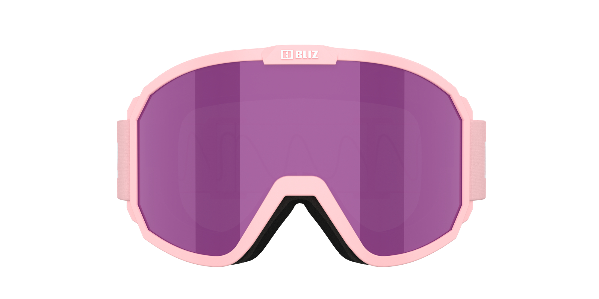 Bliz Rave Ski Goggles Rosa Weiß Braun Rosa | VUOFWZR-64