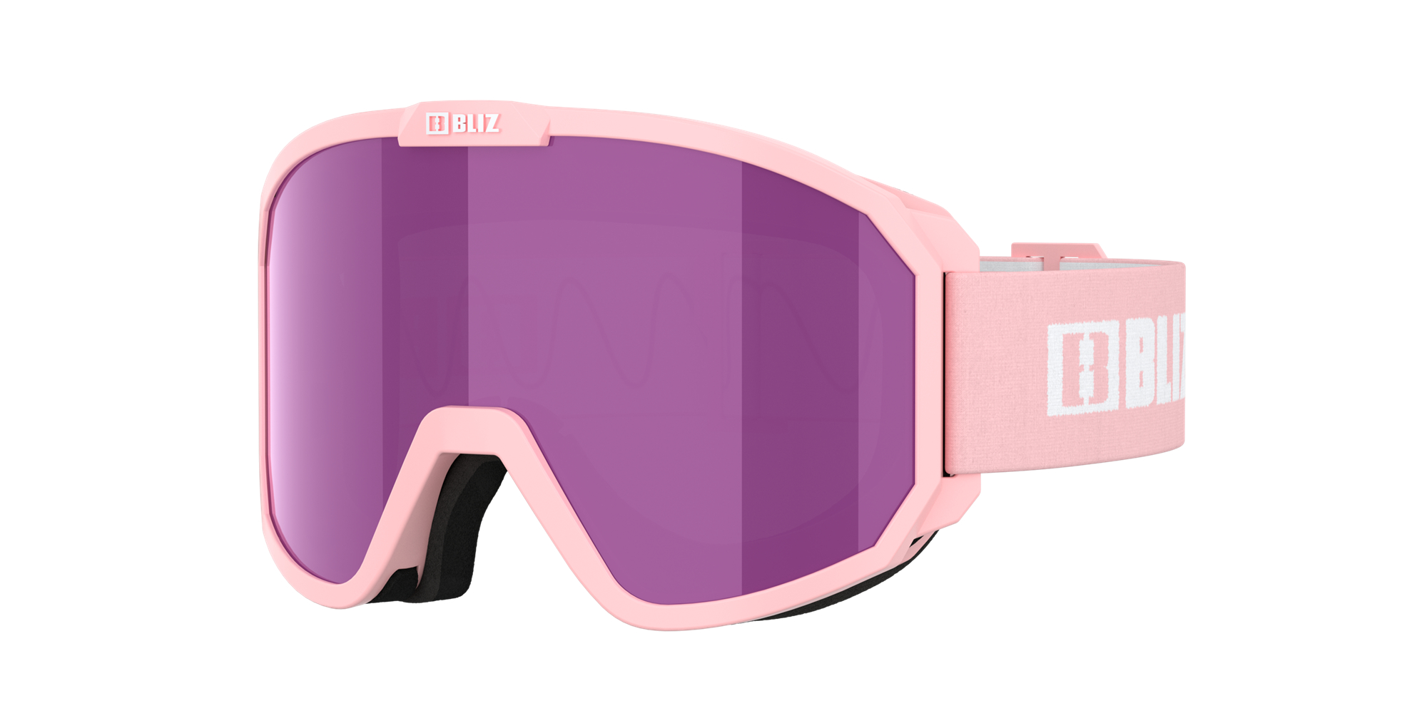 Bliz Rave Ski Goggles Rosa Weiß Braun Rosa | VUOFWZR-64